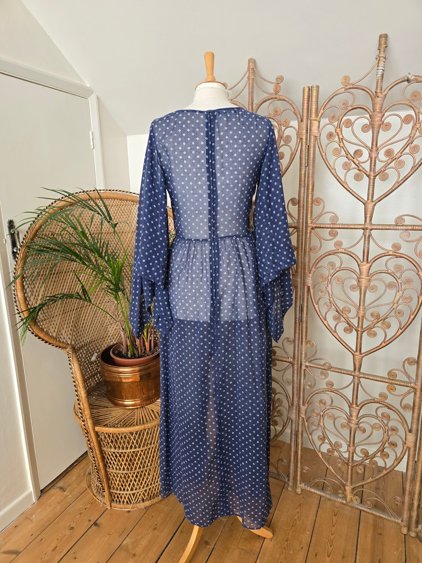 Vintage 70s maxi dress