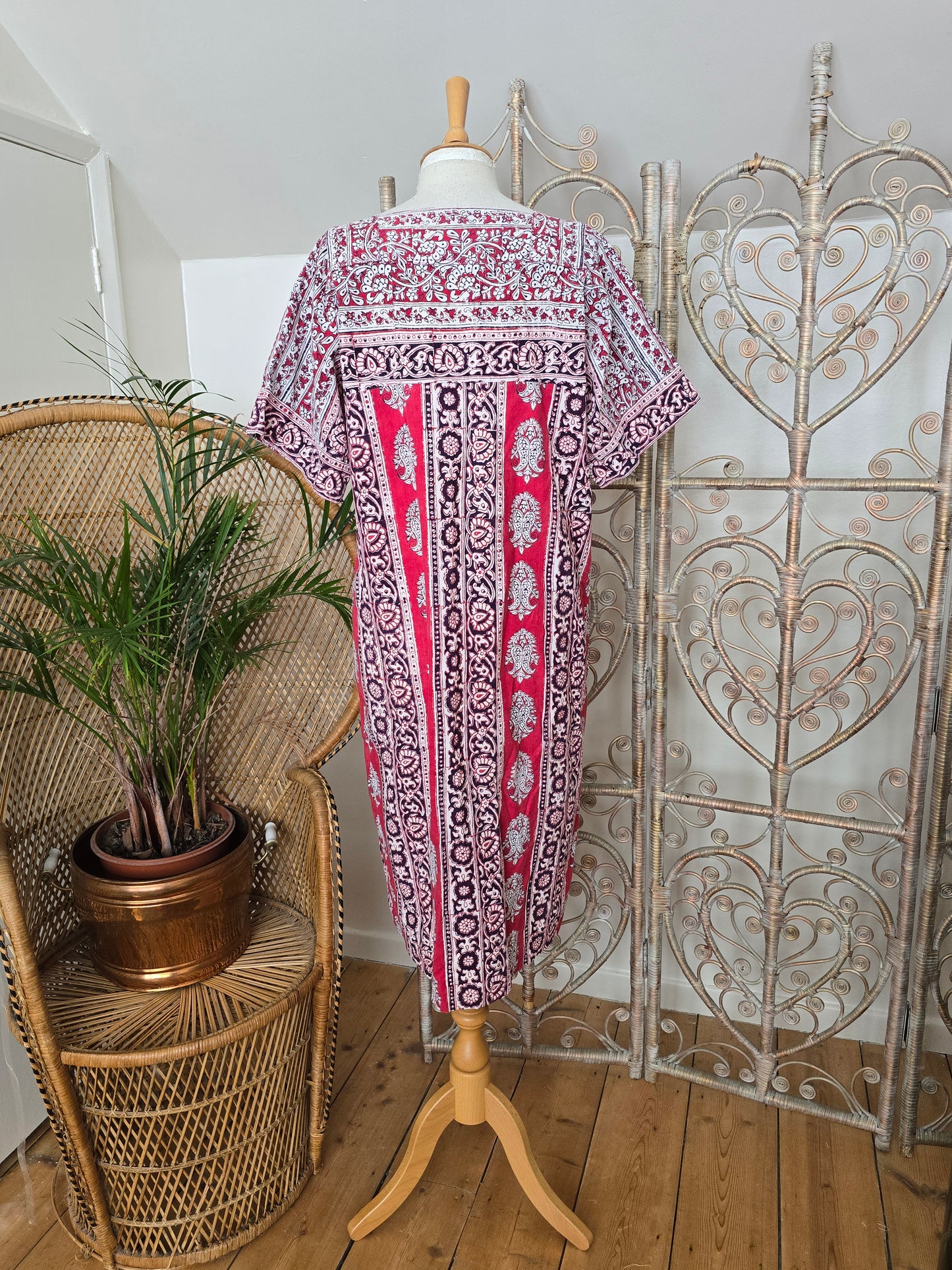 Vintage indian 70s dress