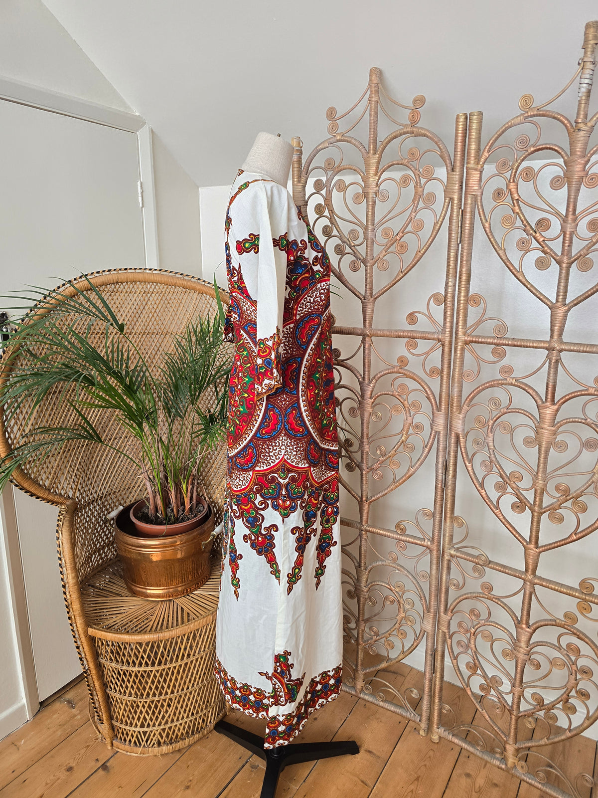 Vintage Dashiki maxi dress