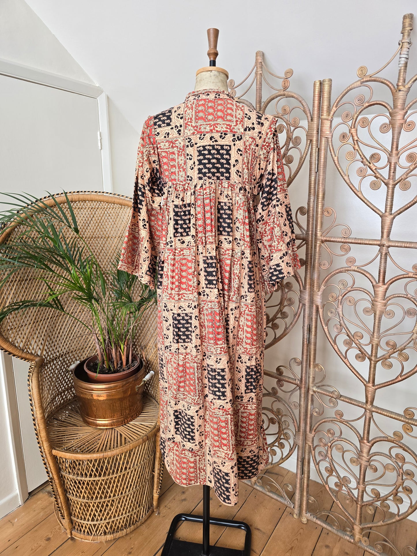 Vintage indian 70s dress
