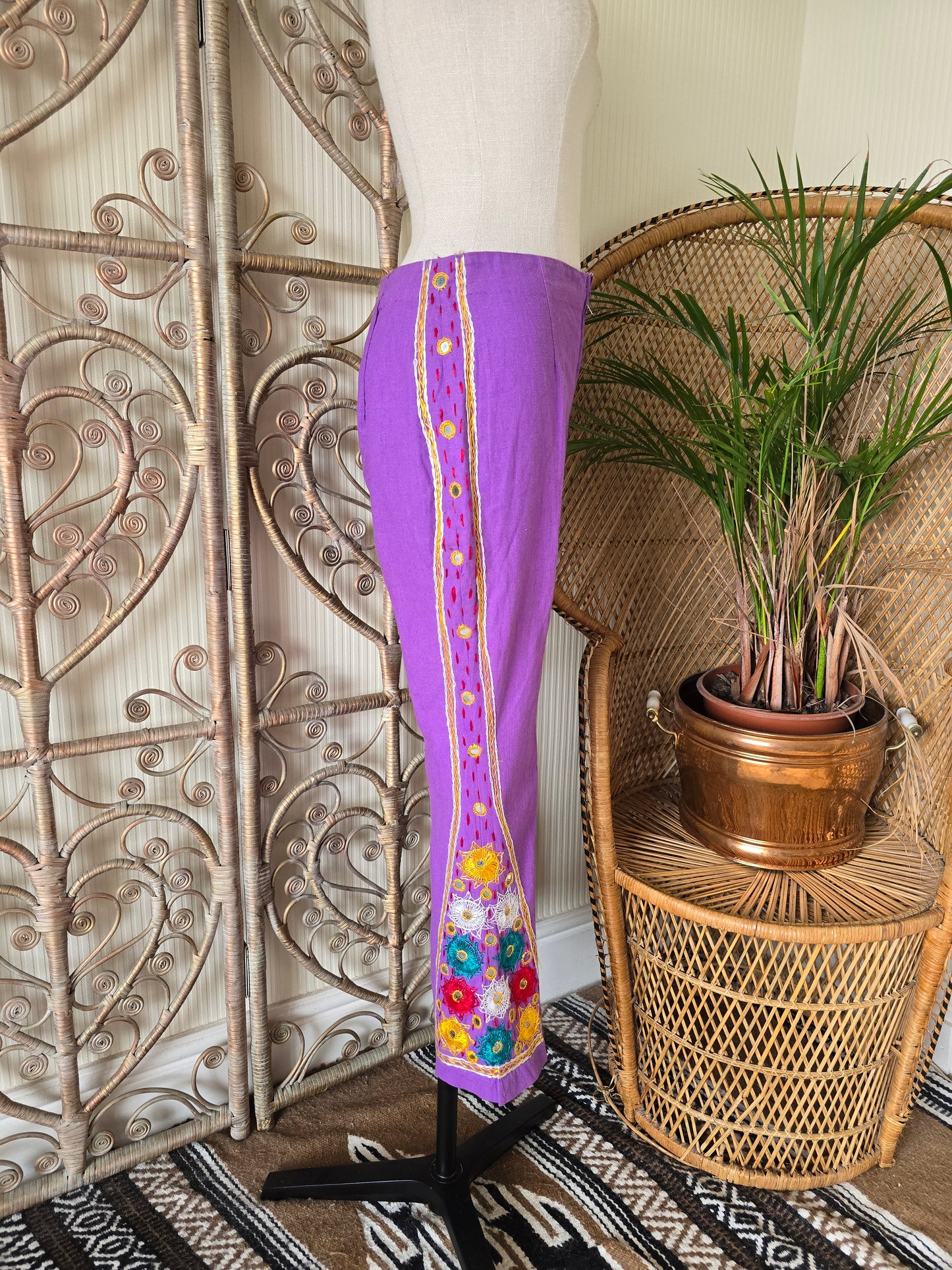 Vintage flares 60s 70s trousers