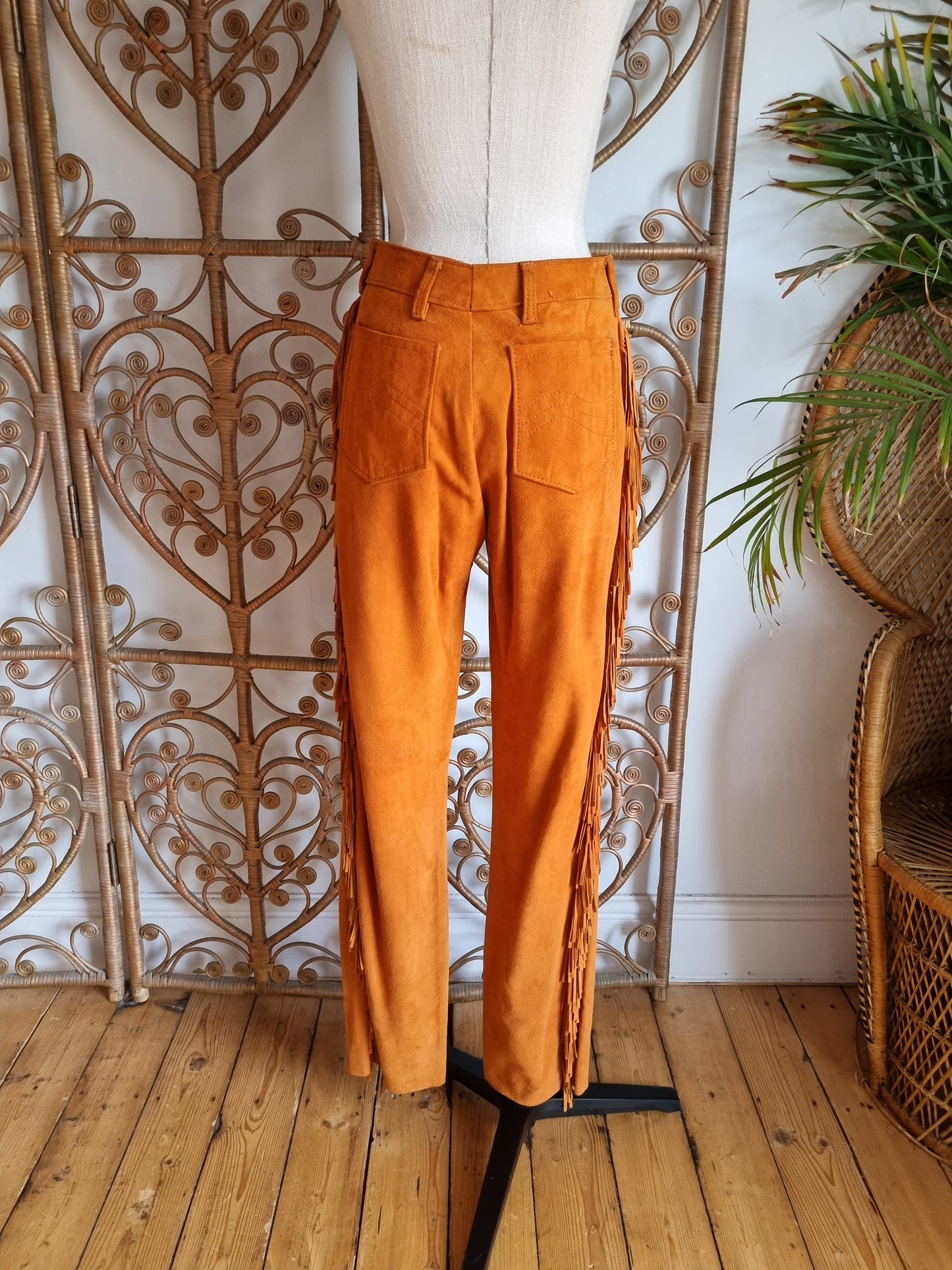 Vintage Susan Alamo two piece shirt trousers