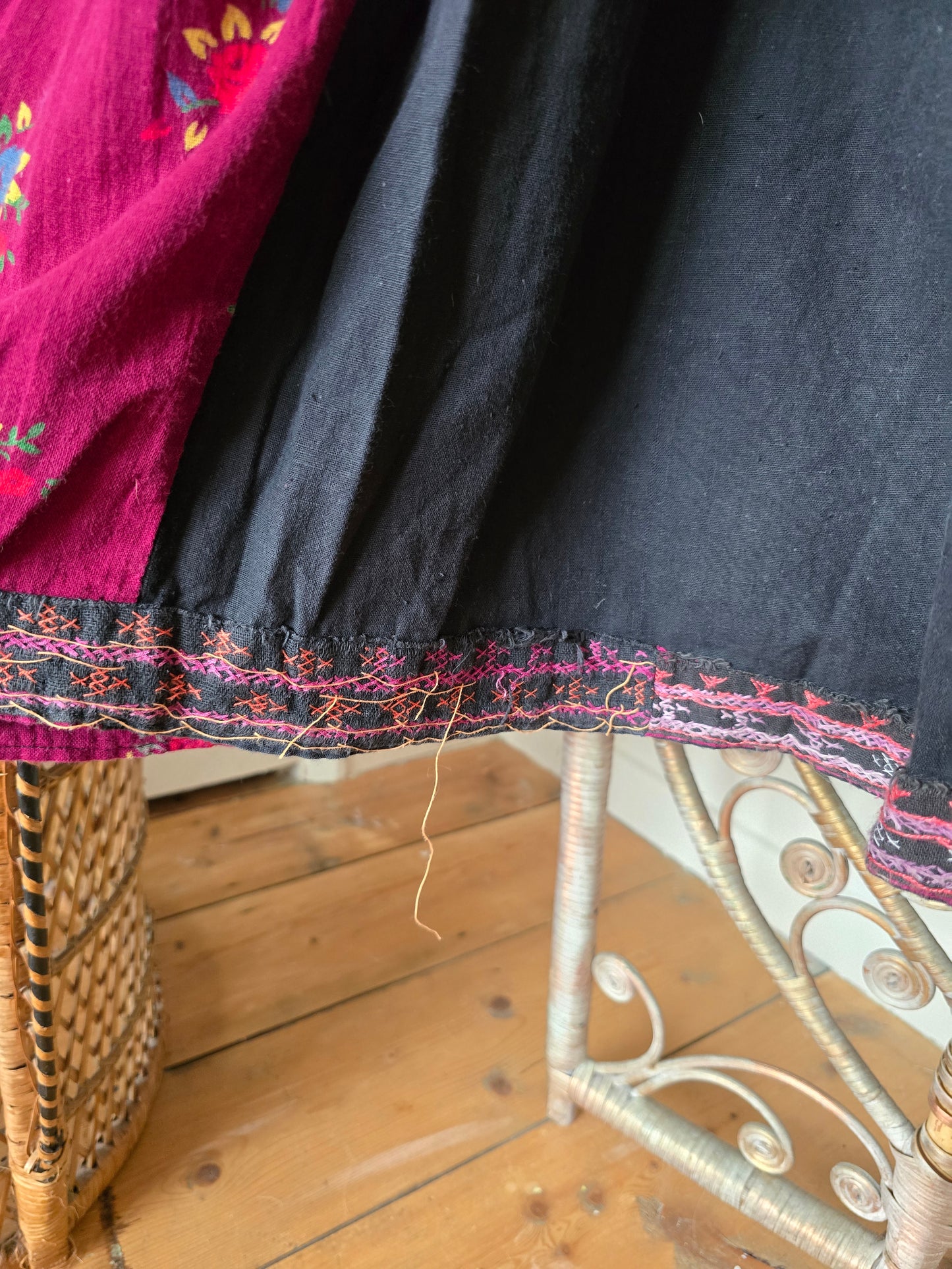 Vintage Afghan dress XS