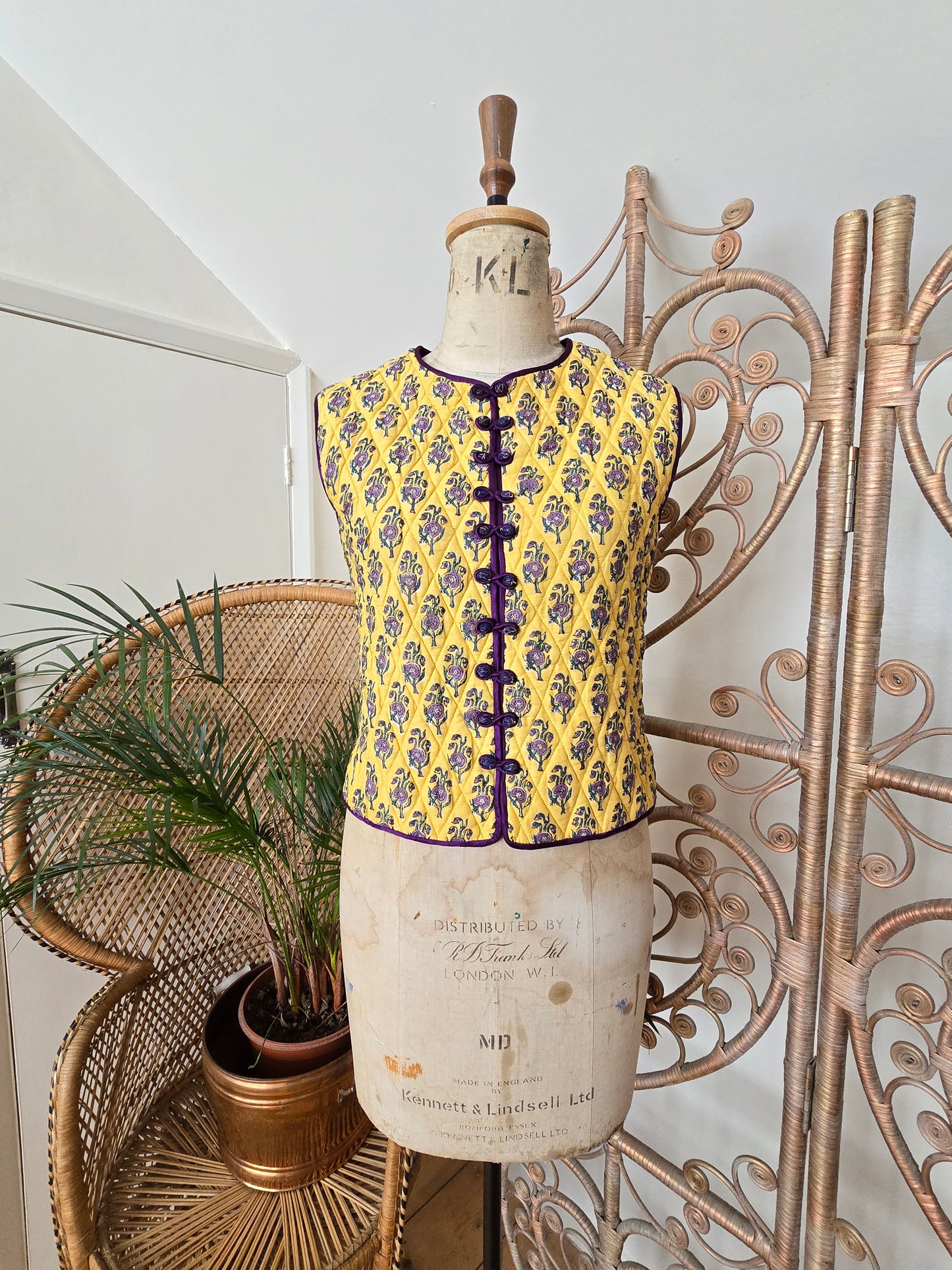 Vintage Anokhi indian waistcoat