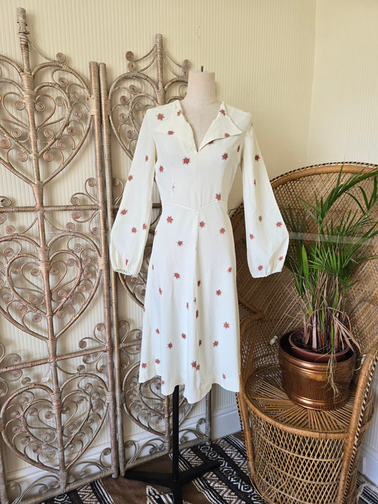 Vintage Crowthers 70s dress