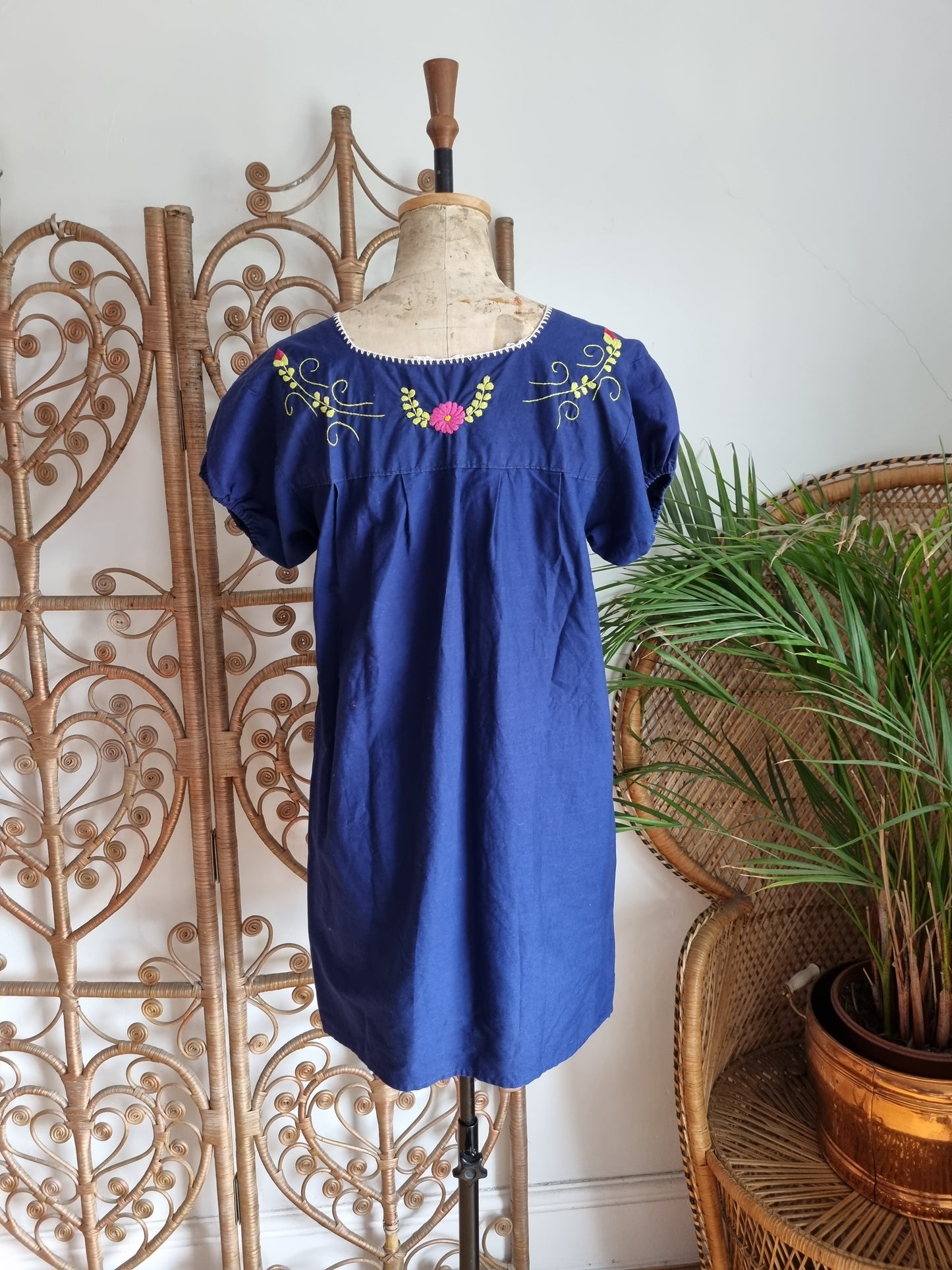 Vintage mexican dress S