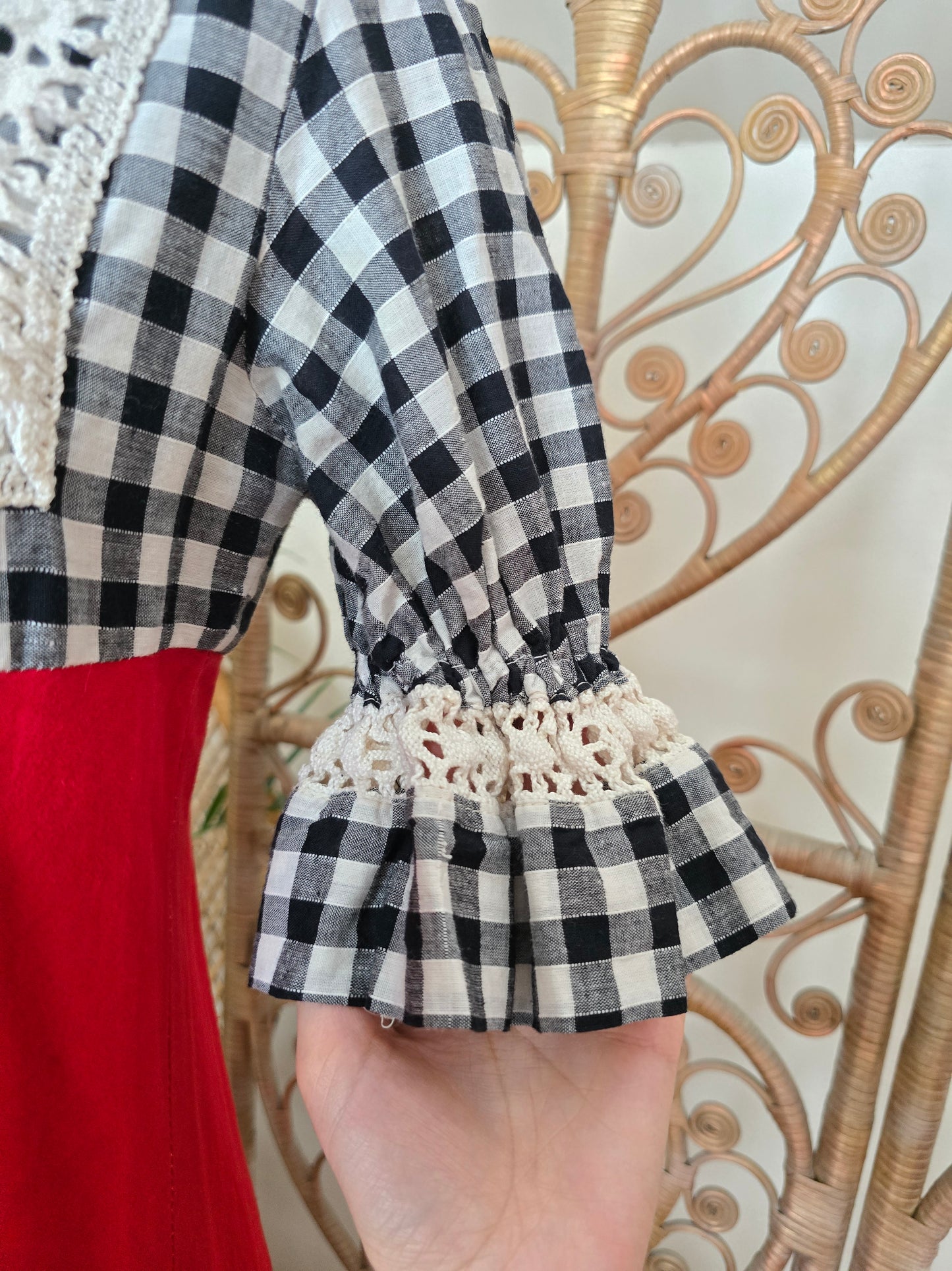 Vintage Travers Tempos maxi dress
