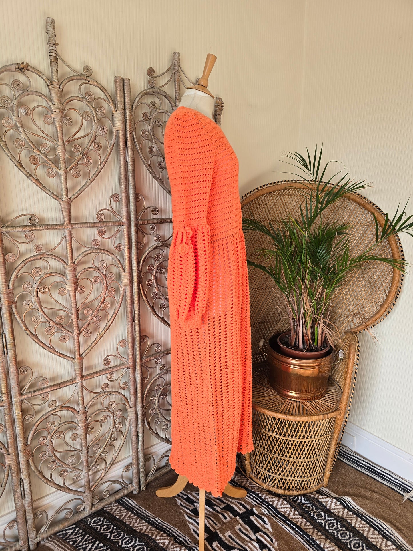 Vintage crochet dress