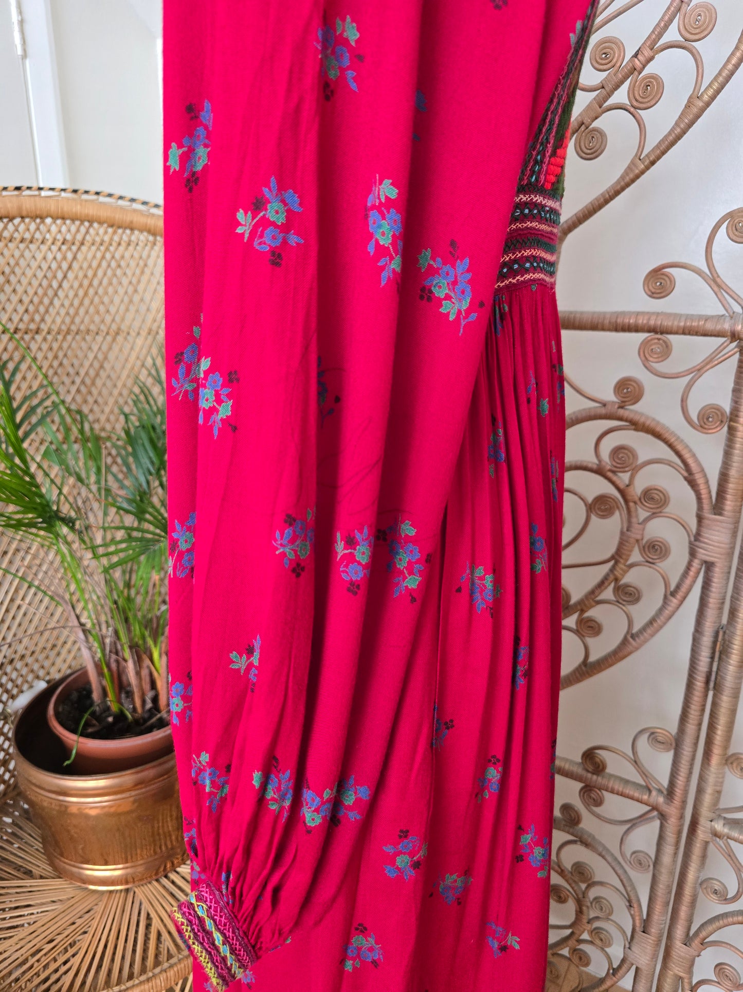 Vintage embroidered Afghan dress
