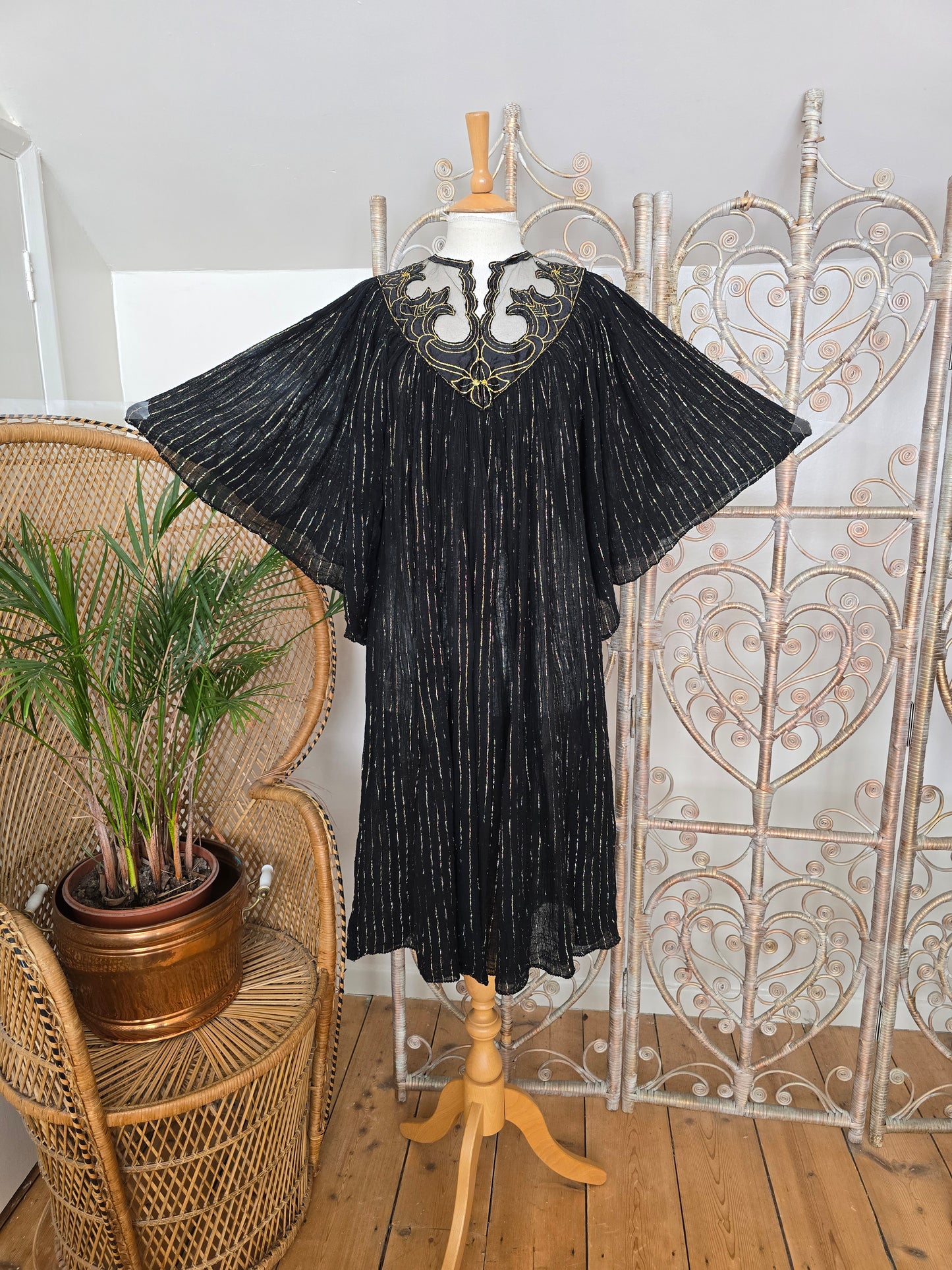 Vintage greek smock dress
