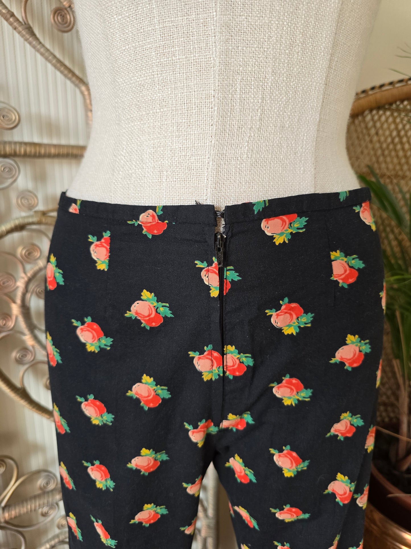 Vintage two piece blouse trousers