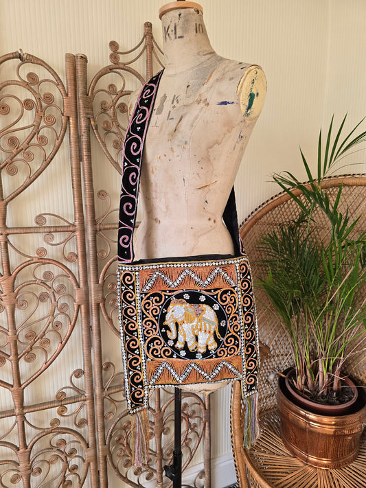 Vintage elephant bag