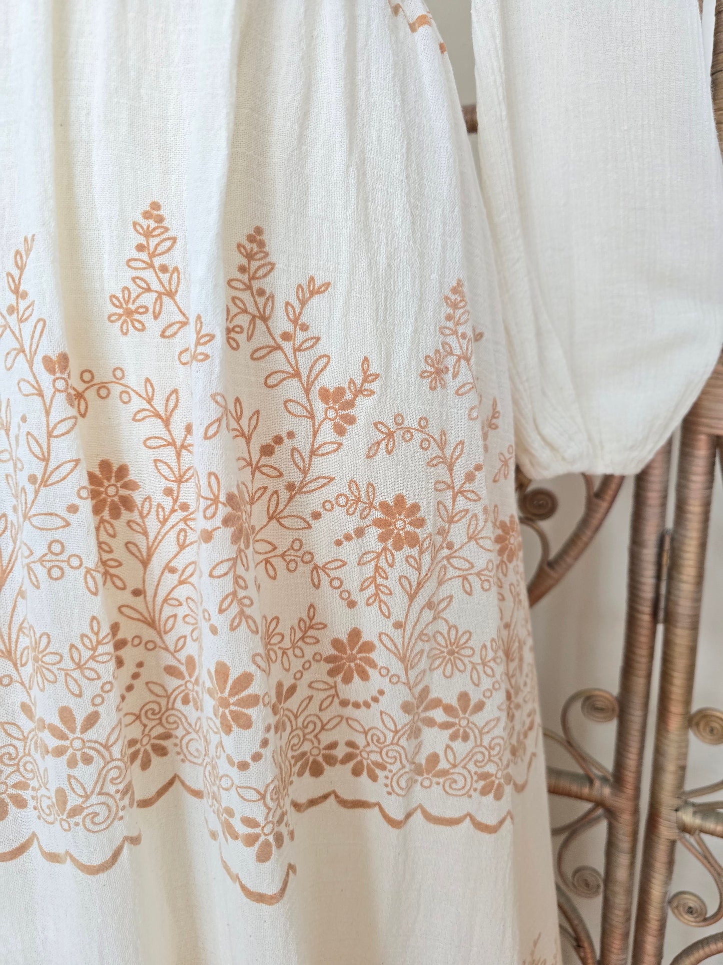 Vintage cheesecloth dress