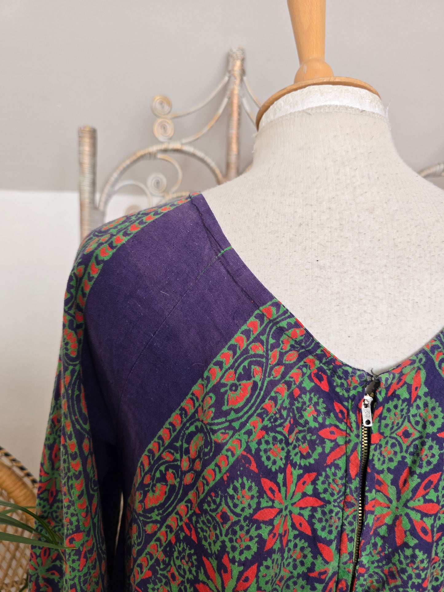 Vintage indian maxi dress