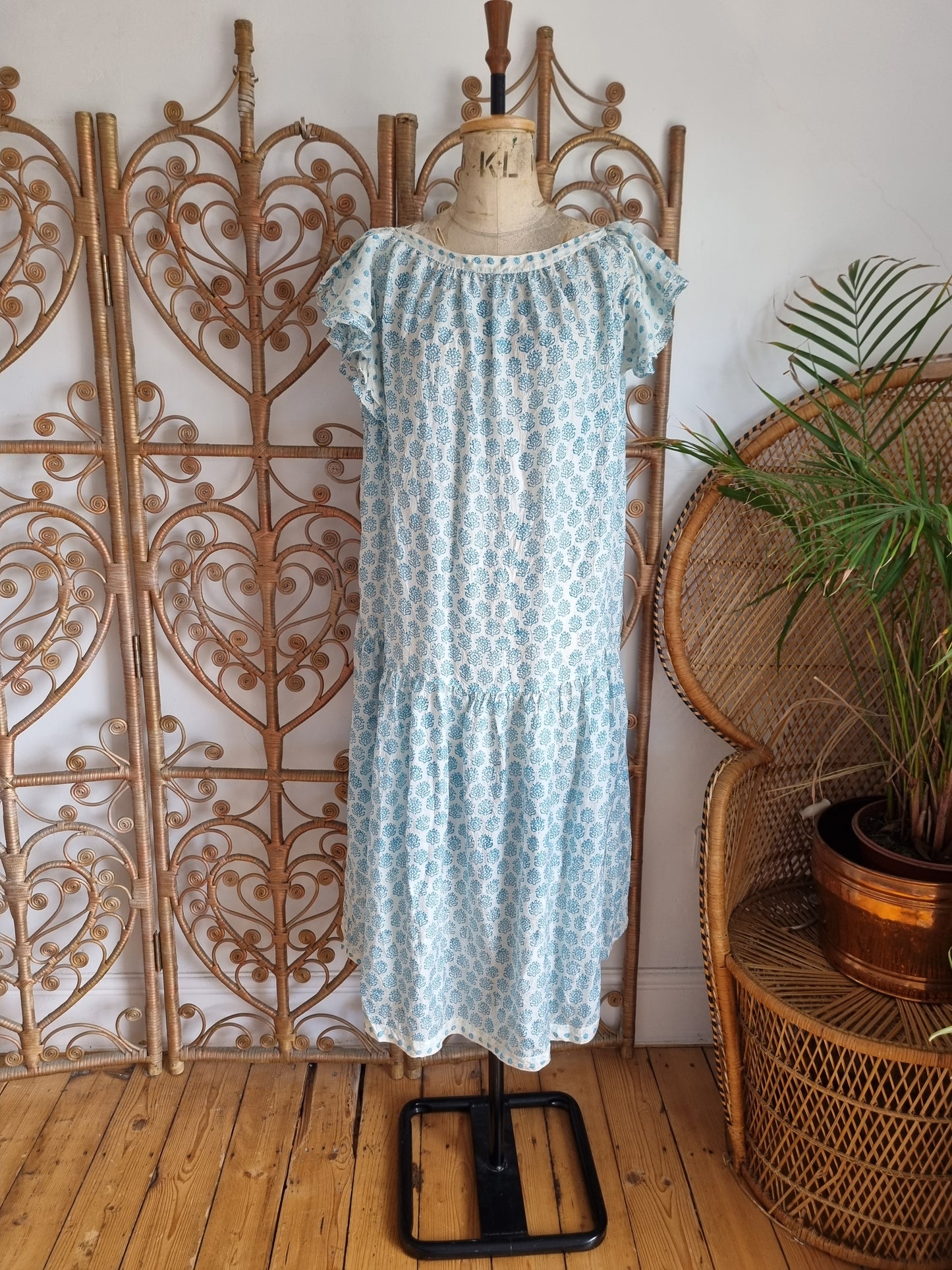 Vintage Indian silk dress