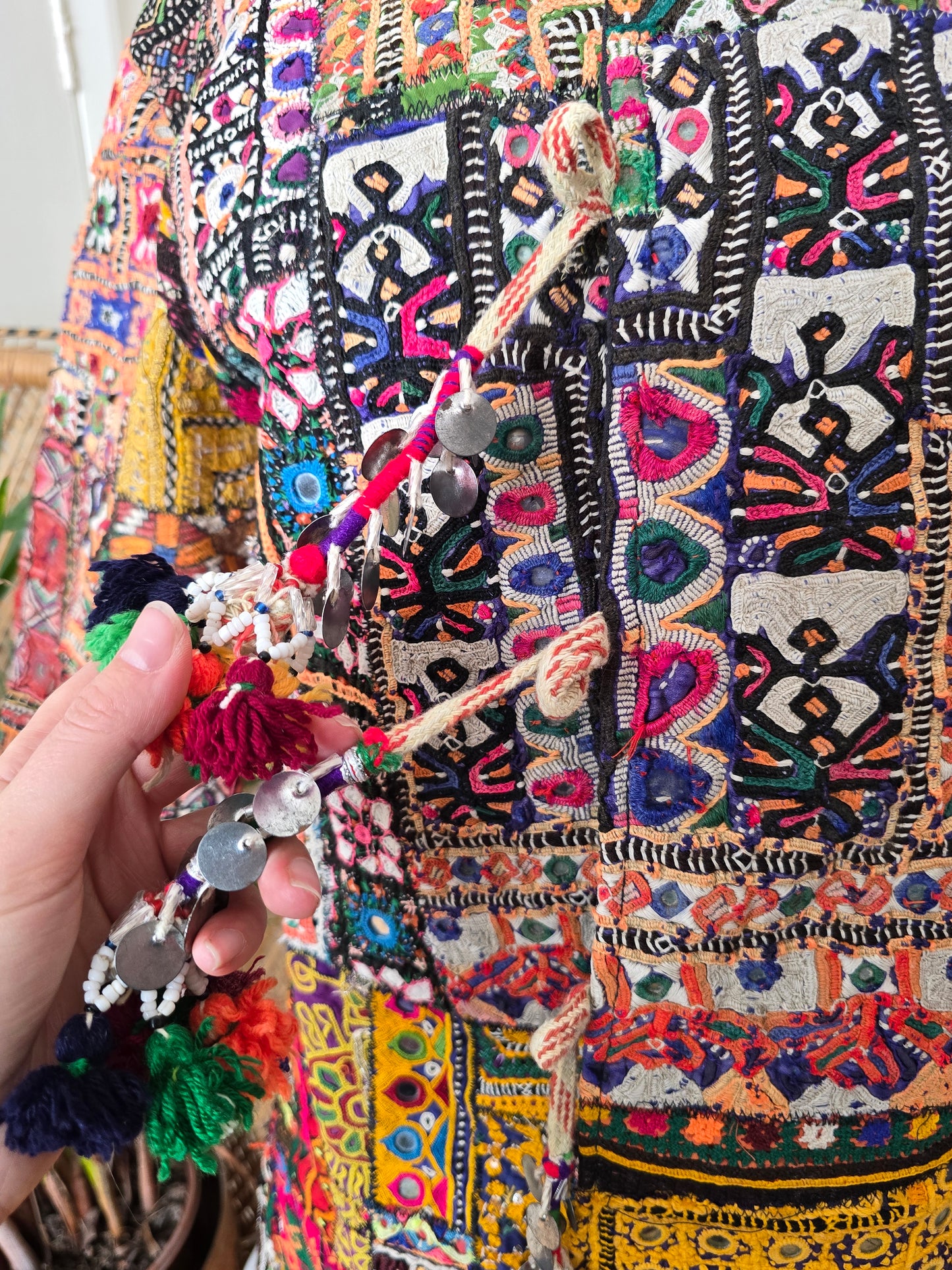 Vintage embroidered ethnic jacket