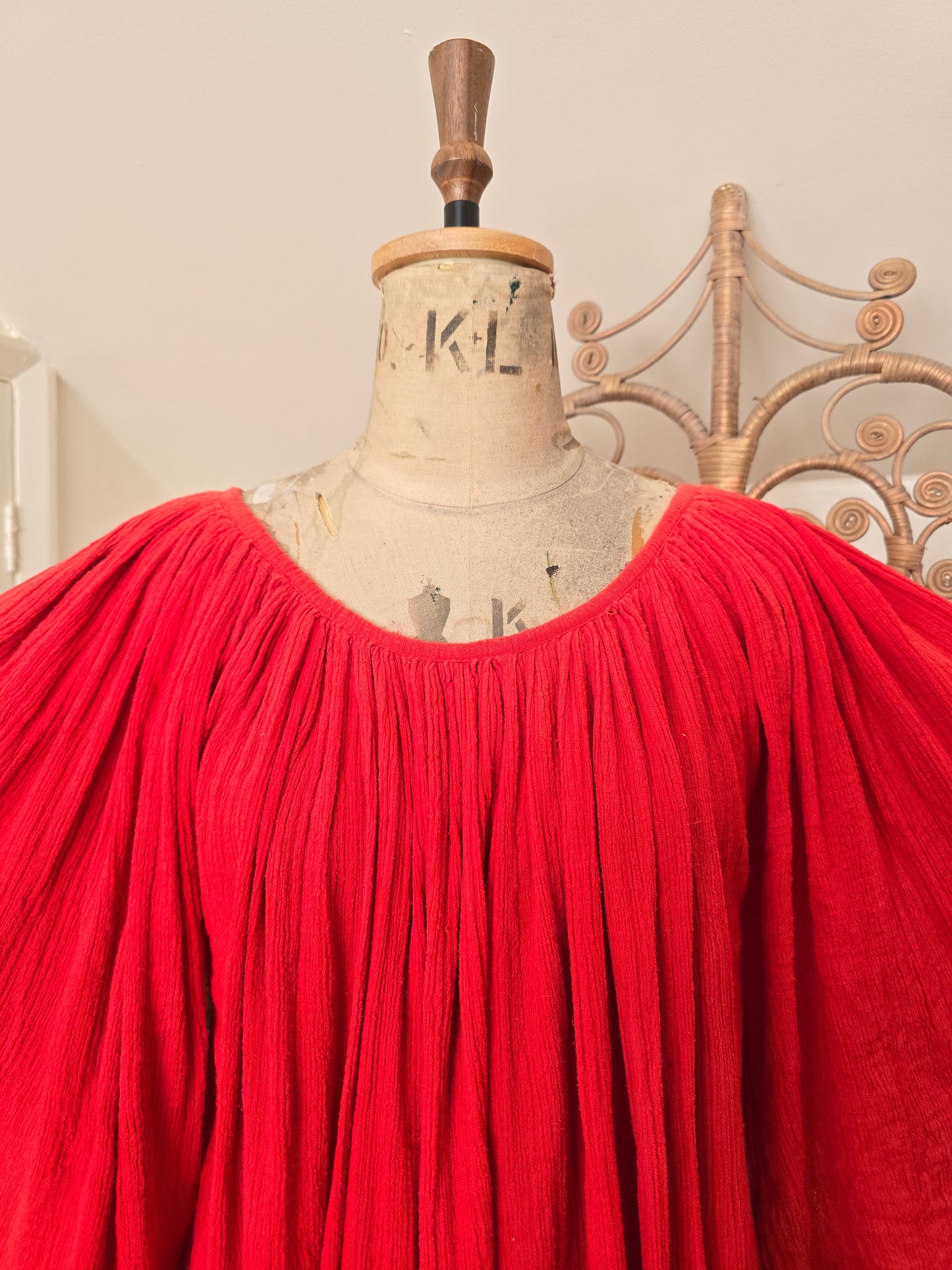 Vintage cheesecloth tunic