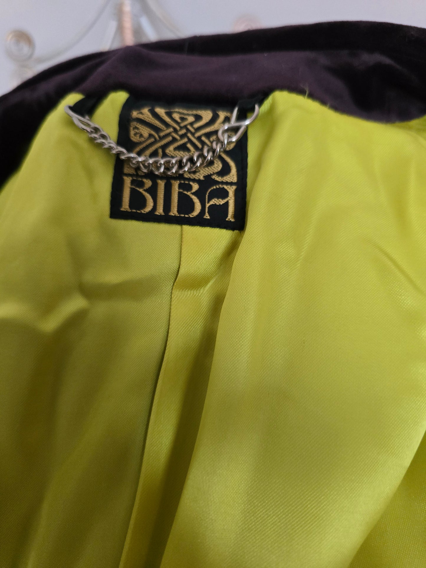 Vintage Biba velvet coat
