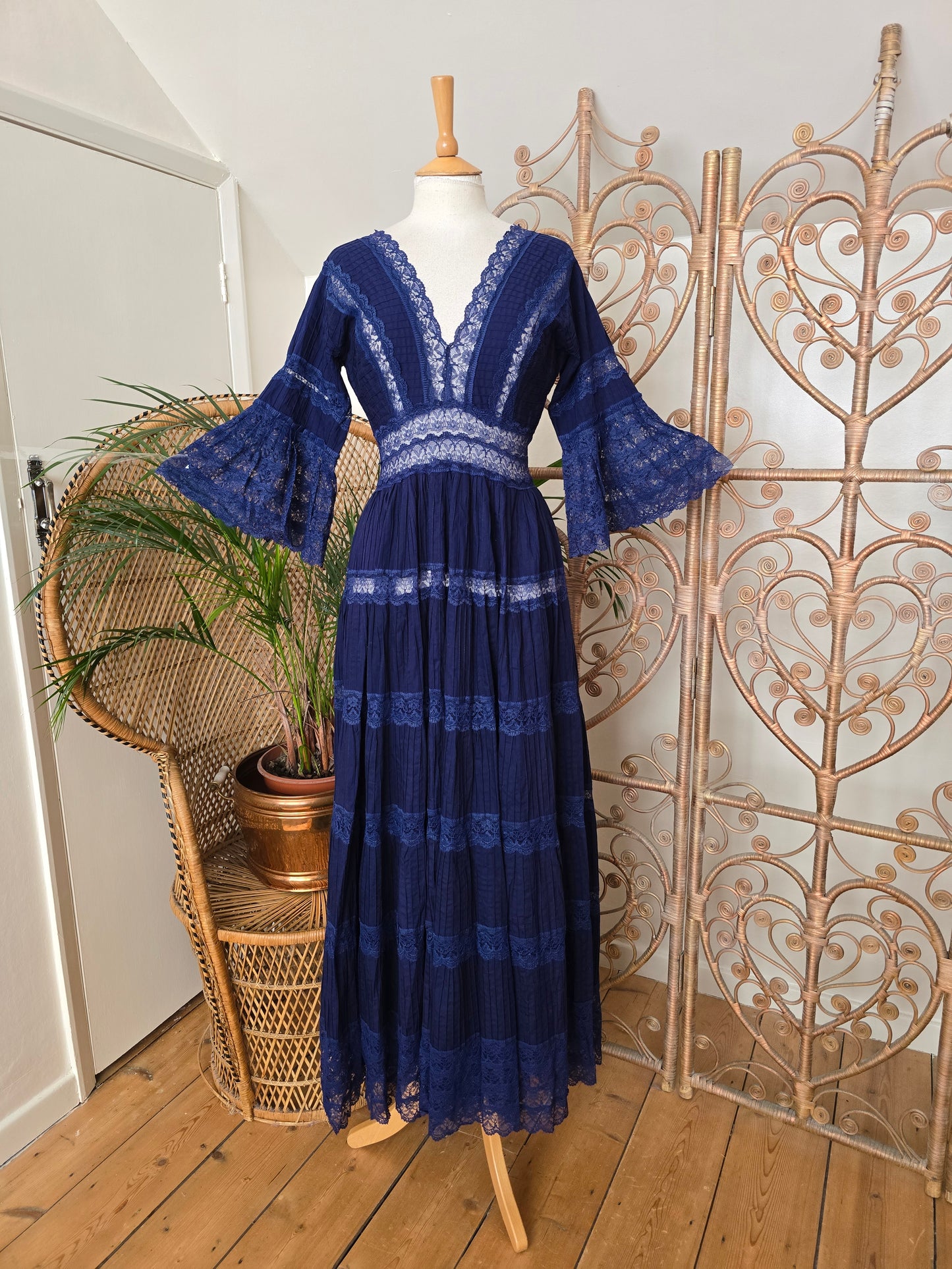 Vintage mexican 70s dress