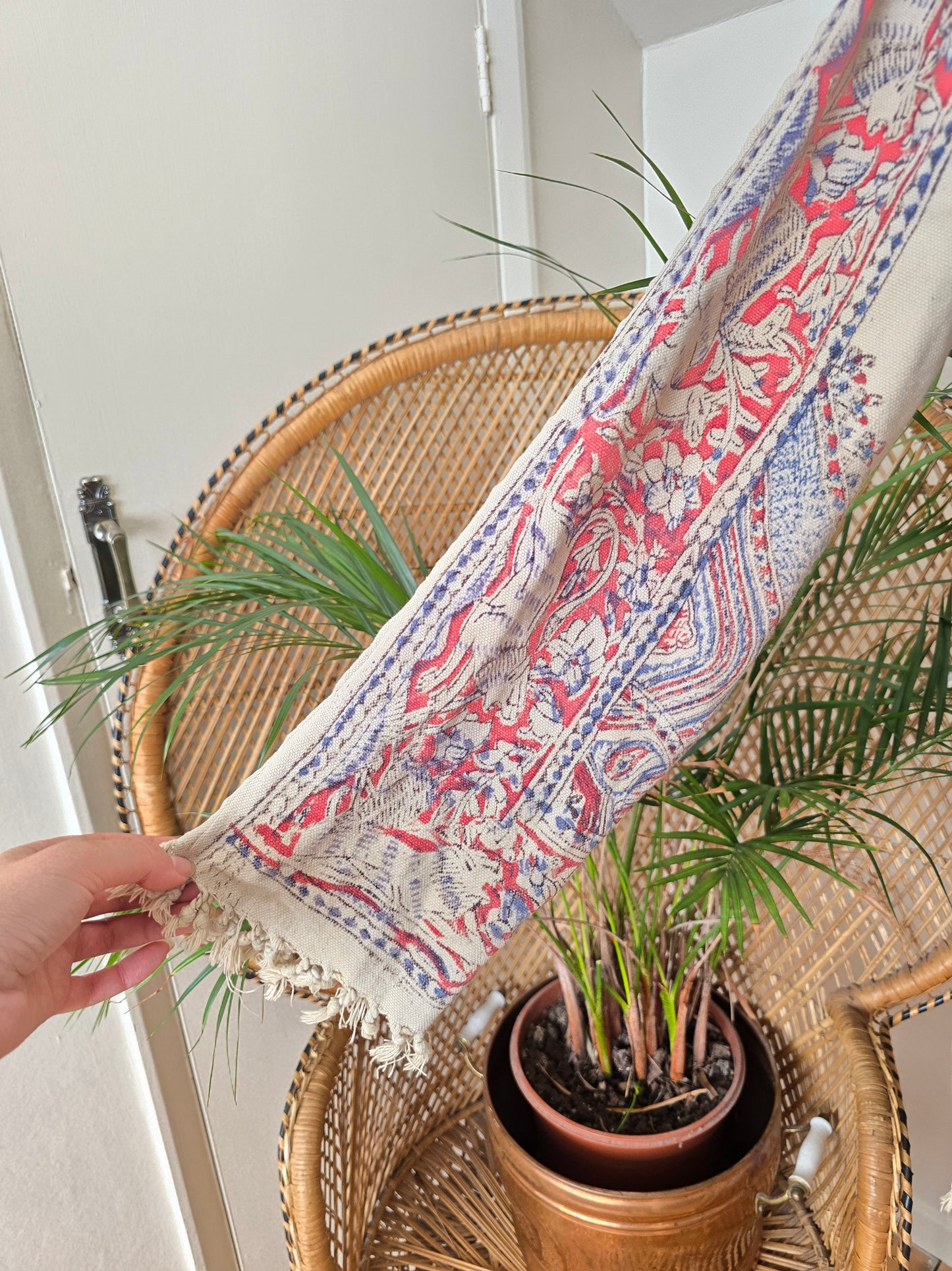 Vintage cotton ethnic tunic jacket