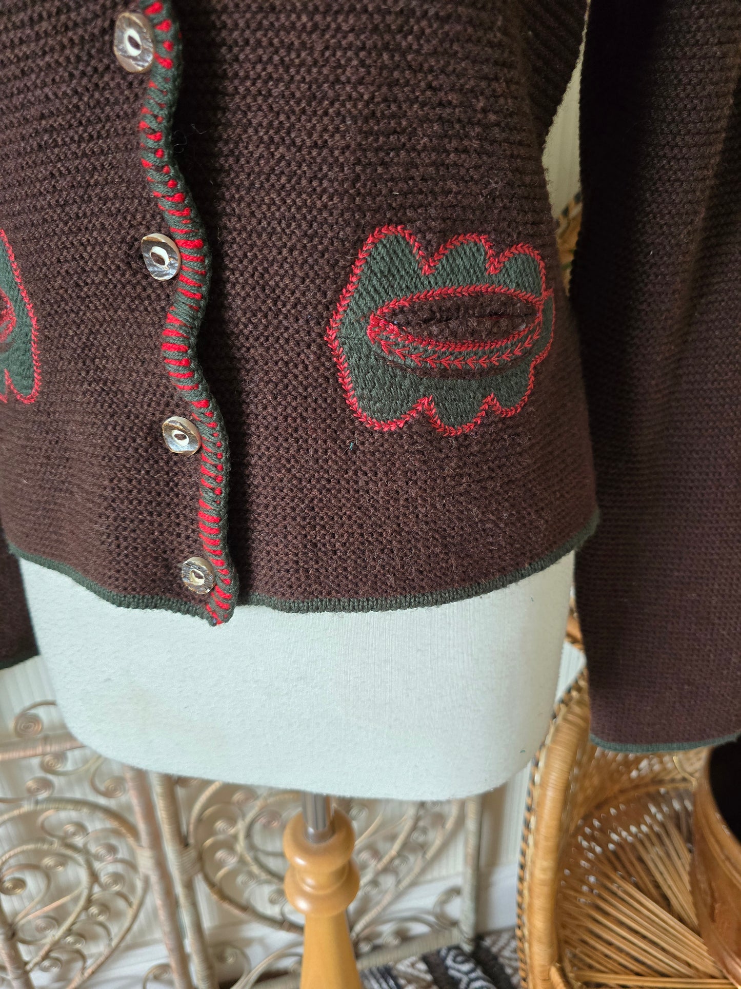Vintage Austrian cardigan