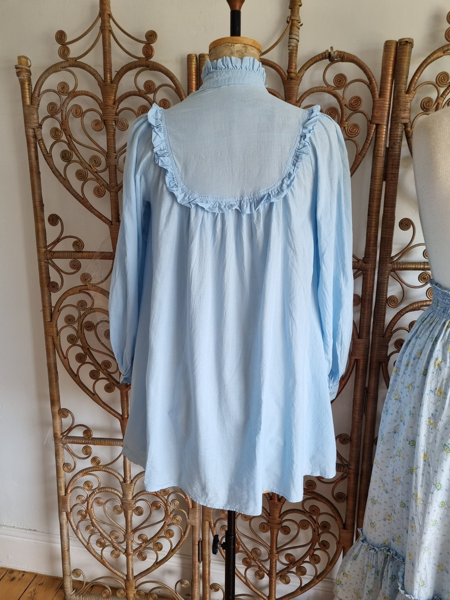 Vintage Laura Ashley smock tunic skirt S