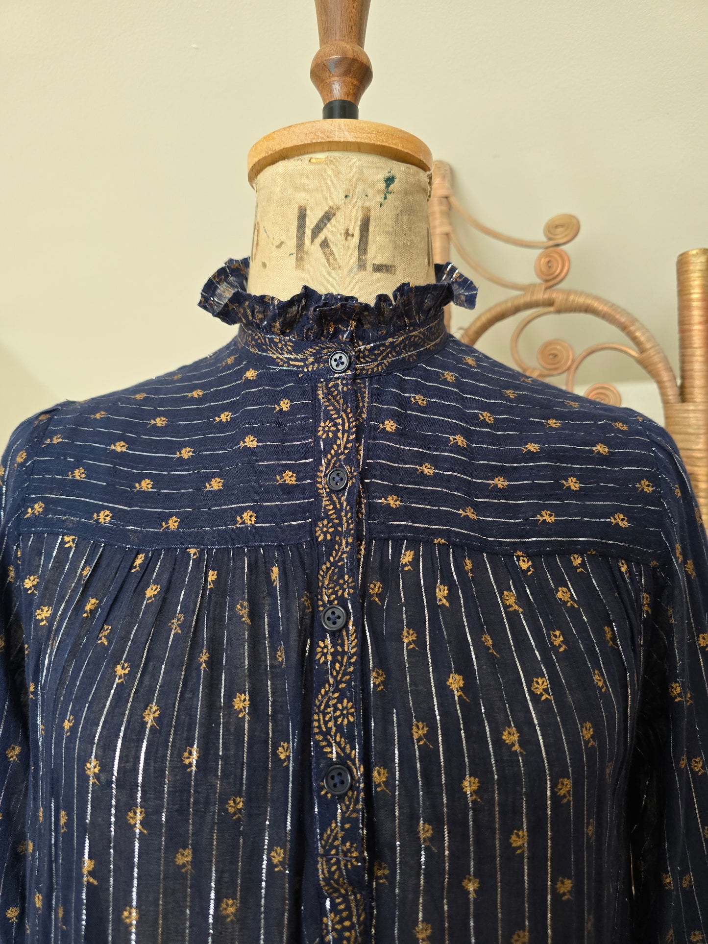 Vintage Mayur Indian cotton dress