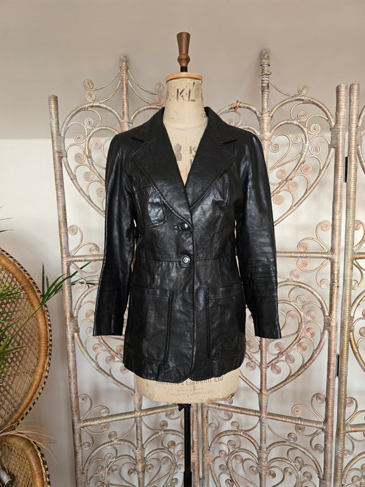 Vintage leather jacket