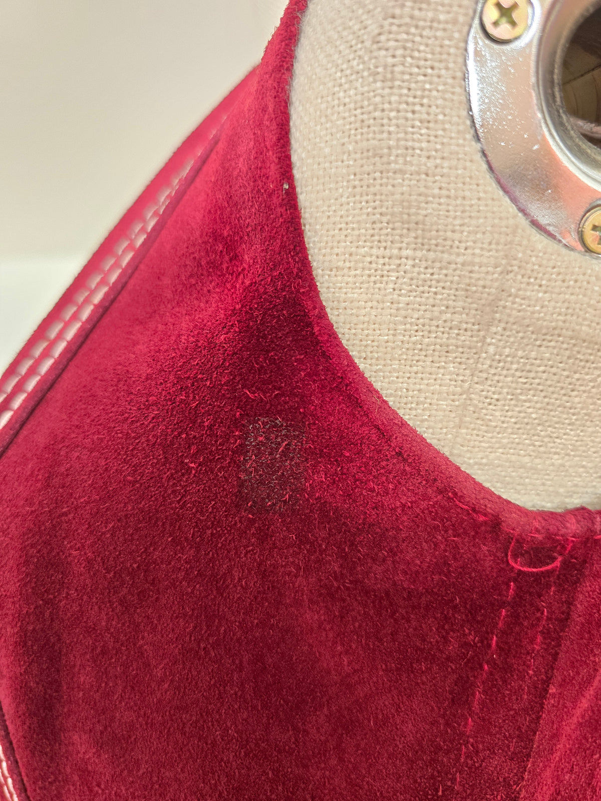 Vintage suede tunic