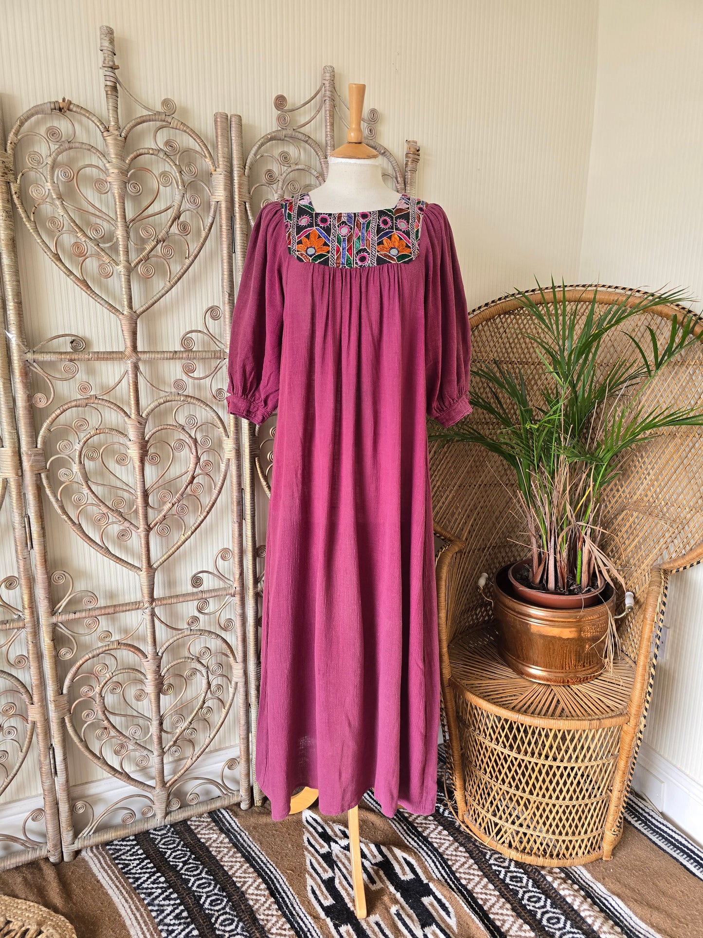 Vintage cheesecloth dress