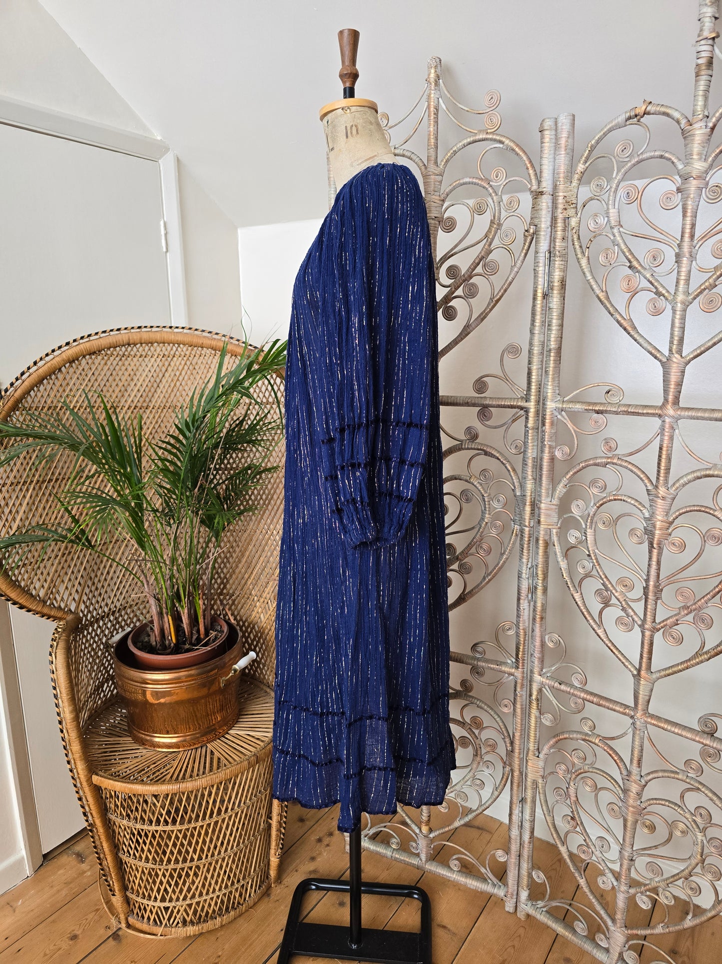 Vintage greek smock dress