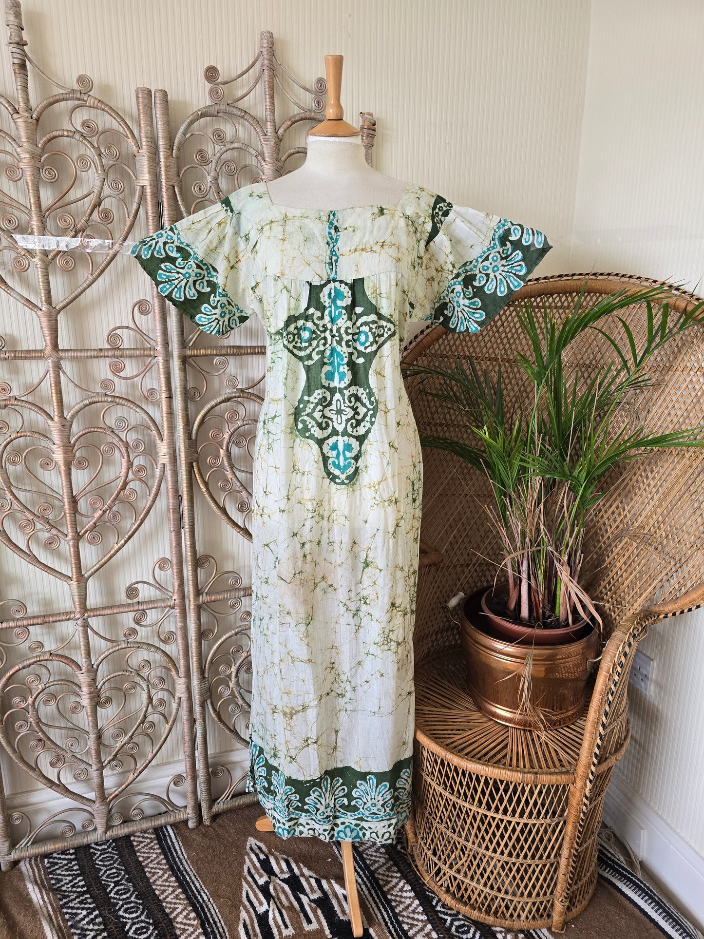 Vintage Batik print dress