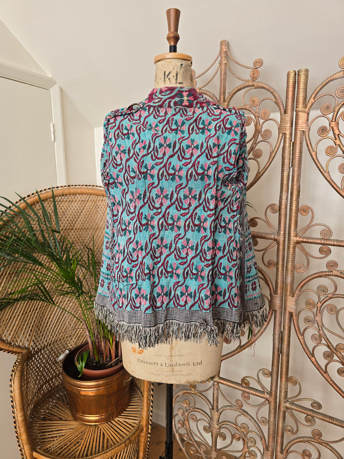 Vintage Tapestry Indian jacket