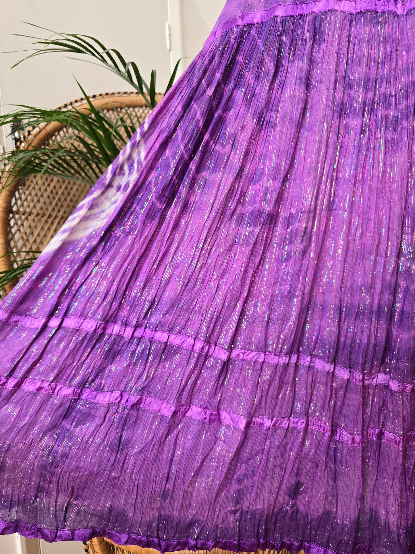 Vintage Indian tie dye dress