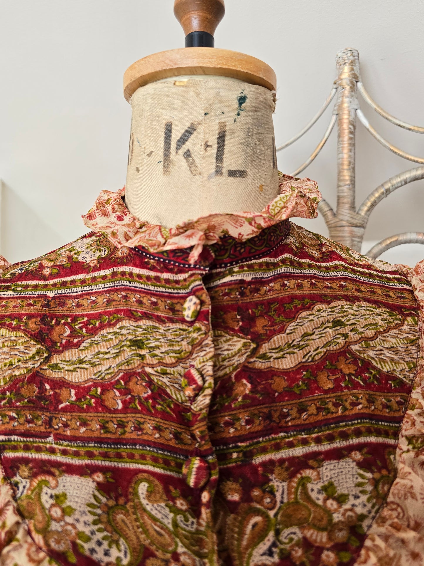 Vintage silk Indian dress