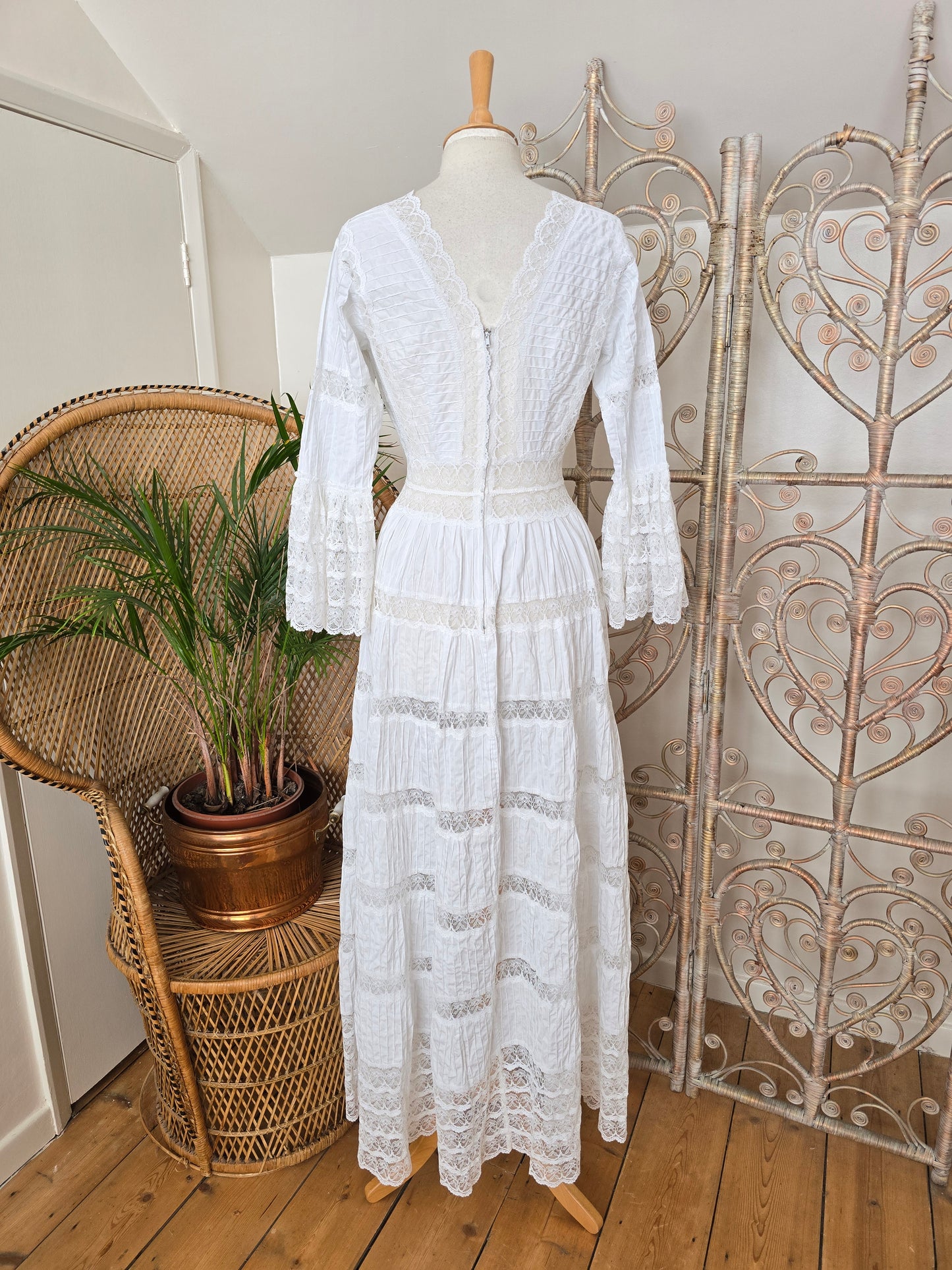 Vintage mexican 70s dress