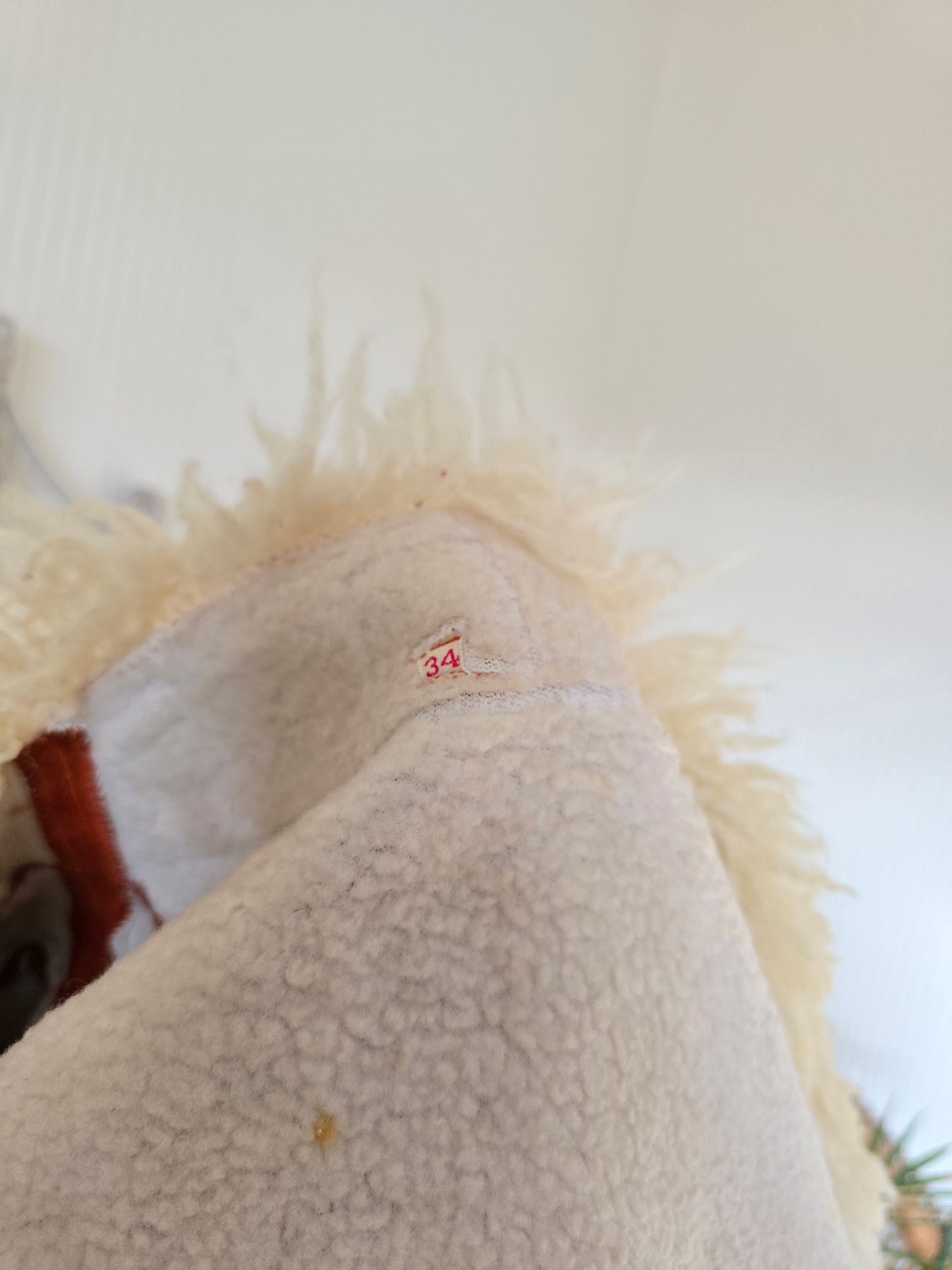 Vintage embroidered suede coat