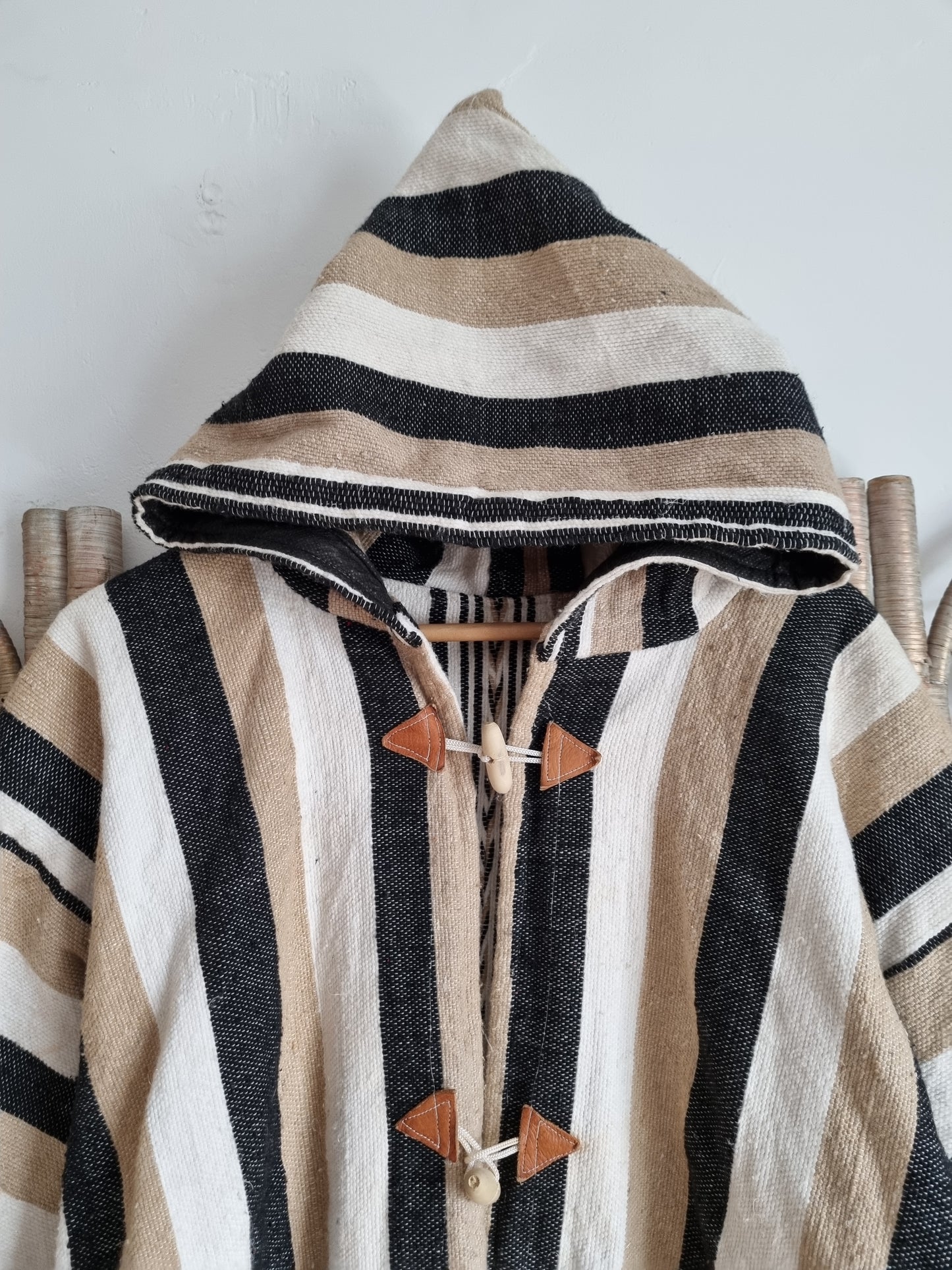 Vintage Aztec print woven coat jacket