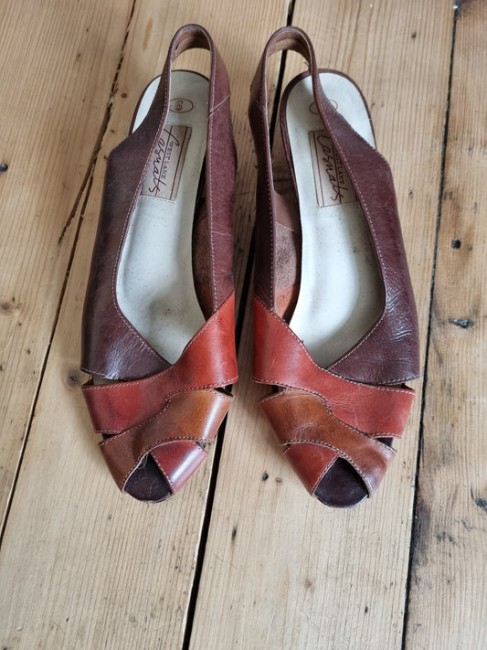Vintage shoes uk size 5.5 6 Eur 38.5 39 us 7.5 8