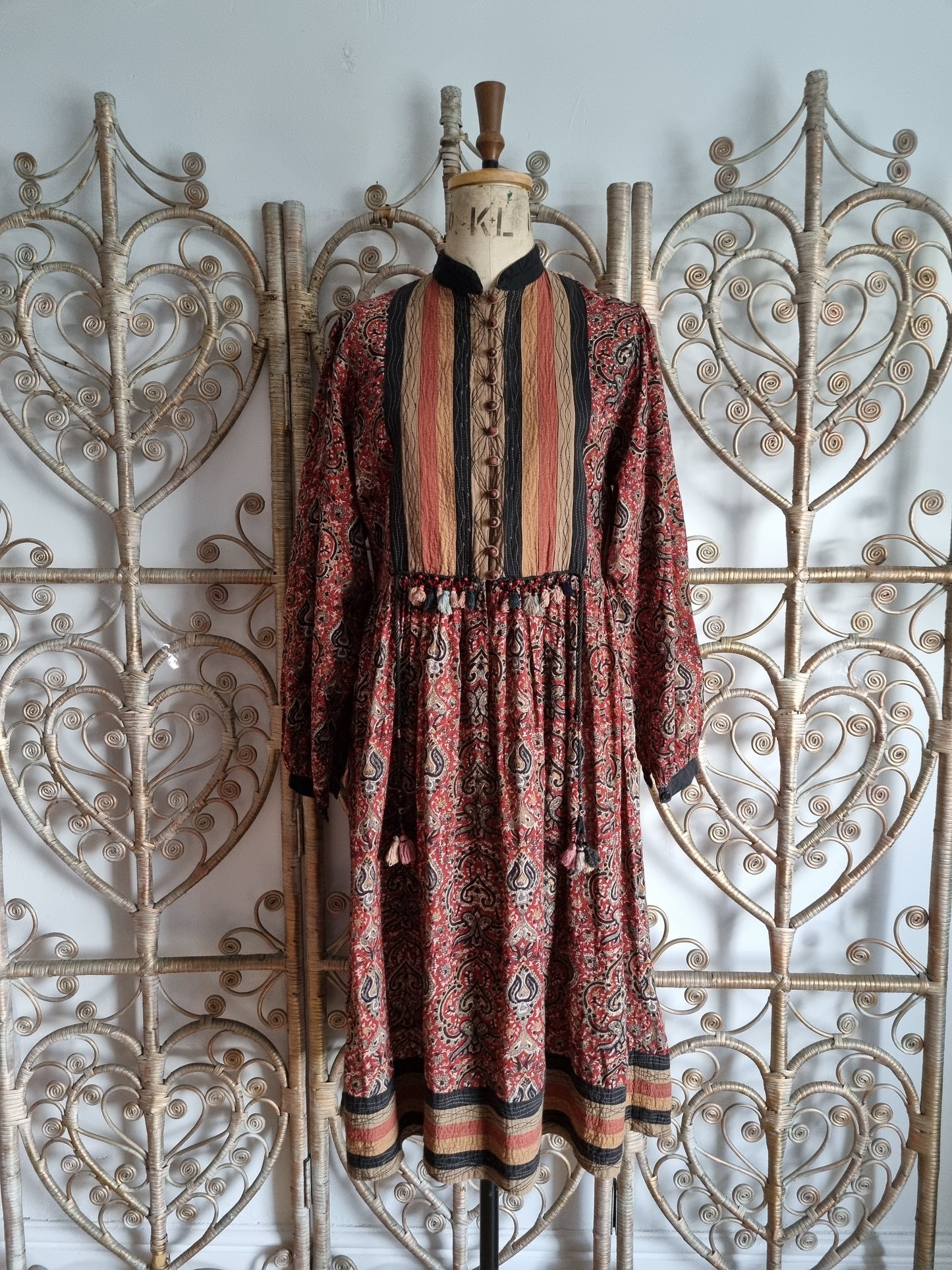 Vintage Phool Indian dress S M