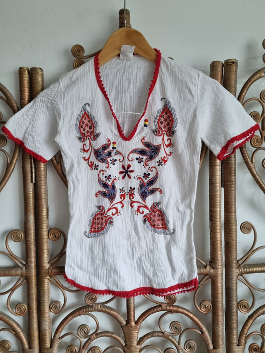 Vintage cheesecloth tunic