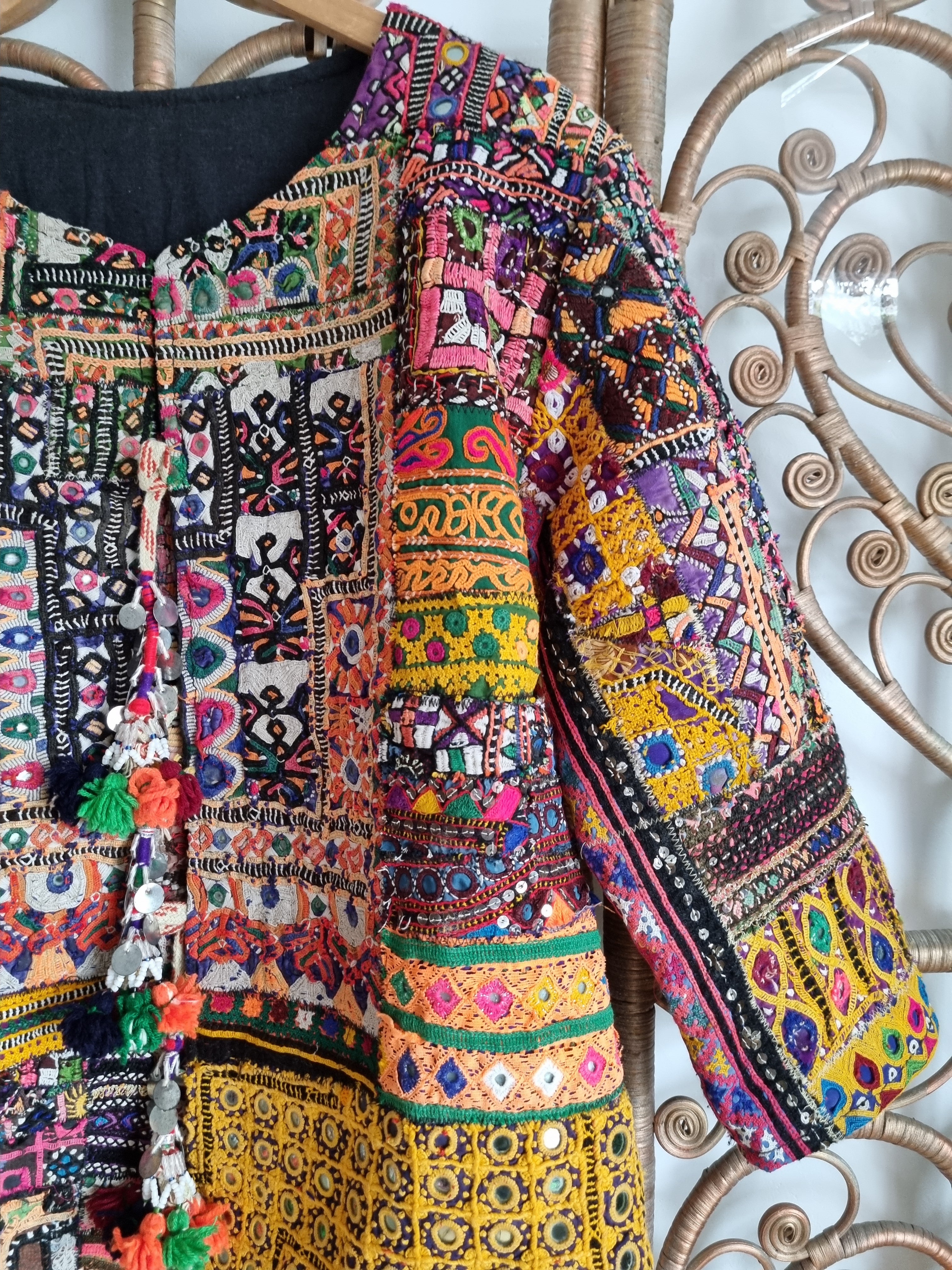 Ethnic overcoat clearance