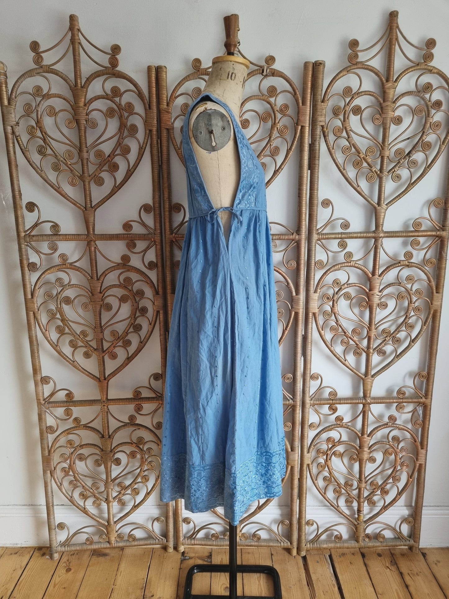 Vintage Mayur pinafore dress S