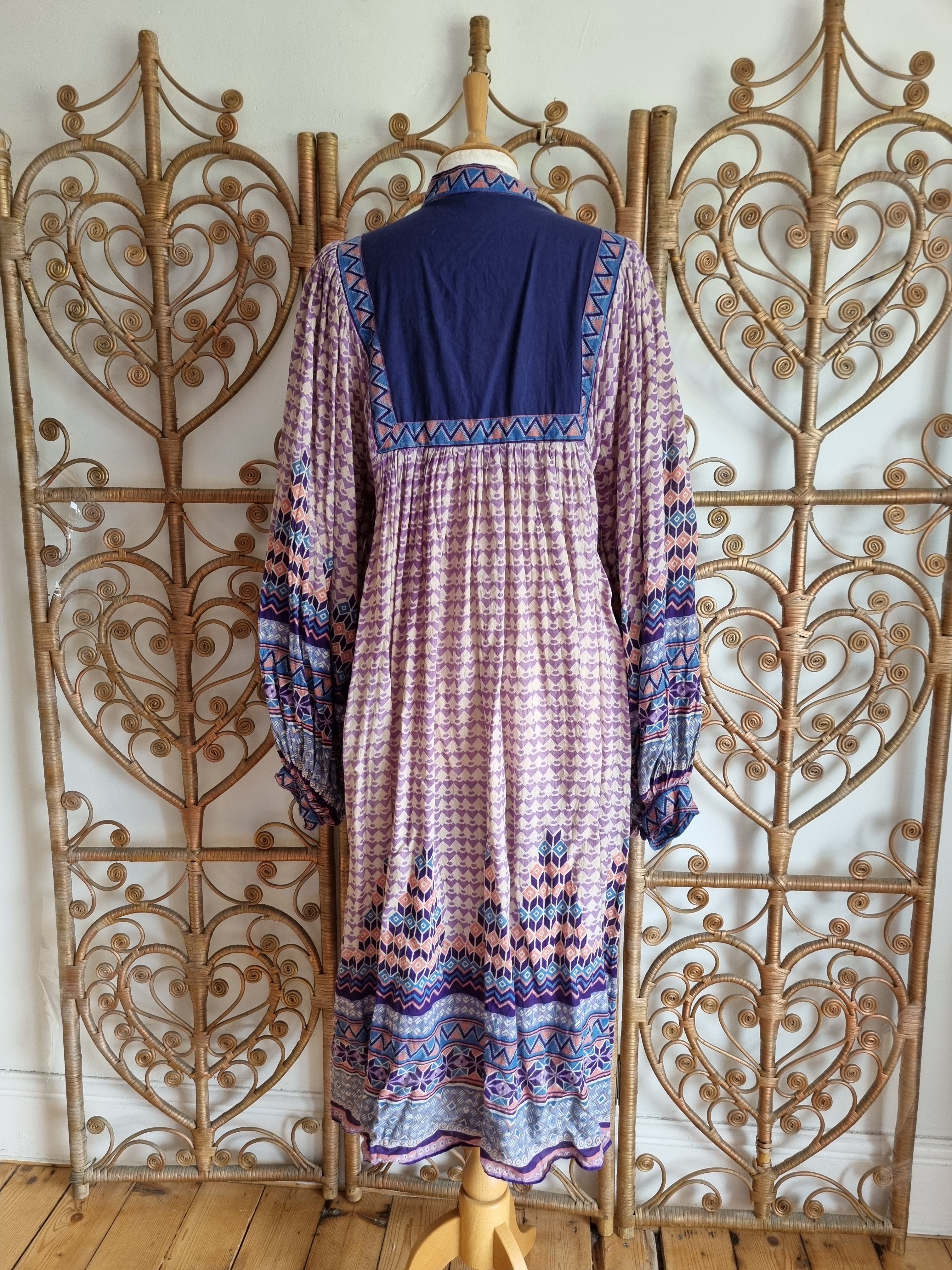 Vintage indian cotton sales dress