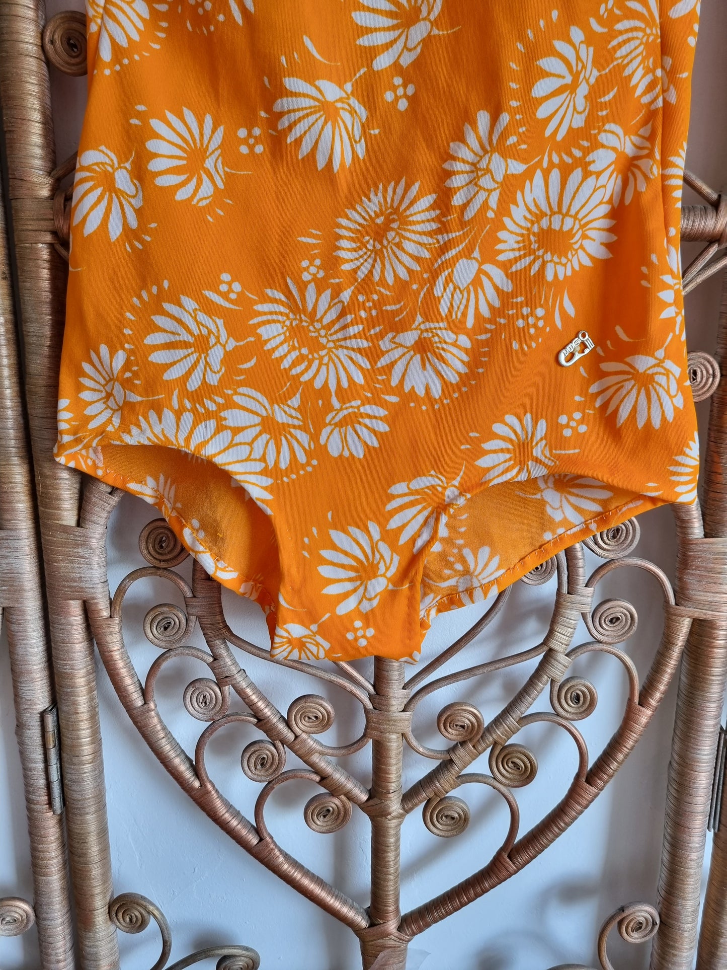 Vintage psychedelic swimsuit M