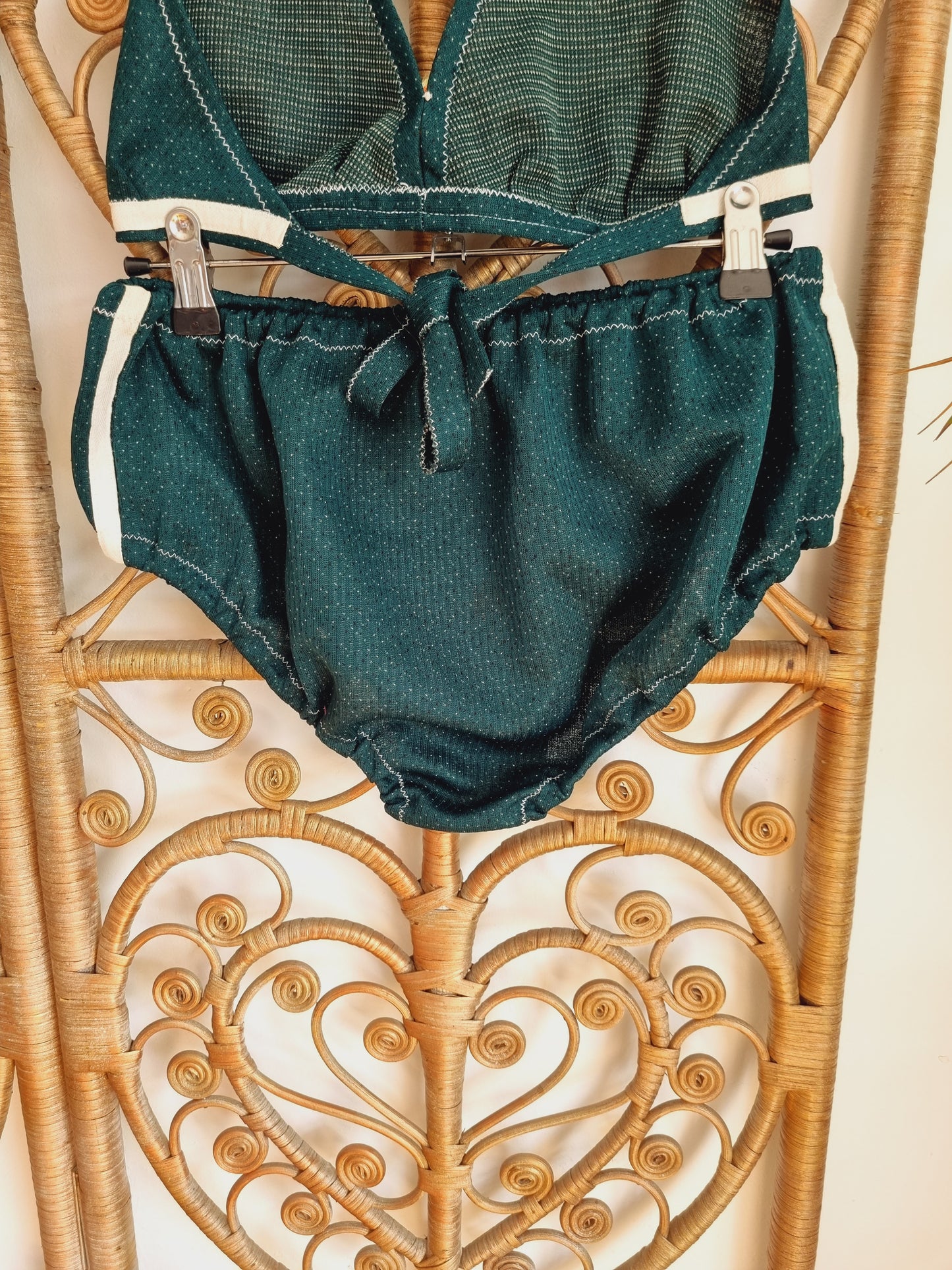 Vintage green bikini S/M