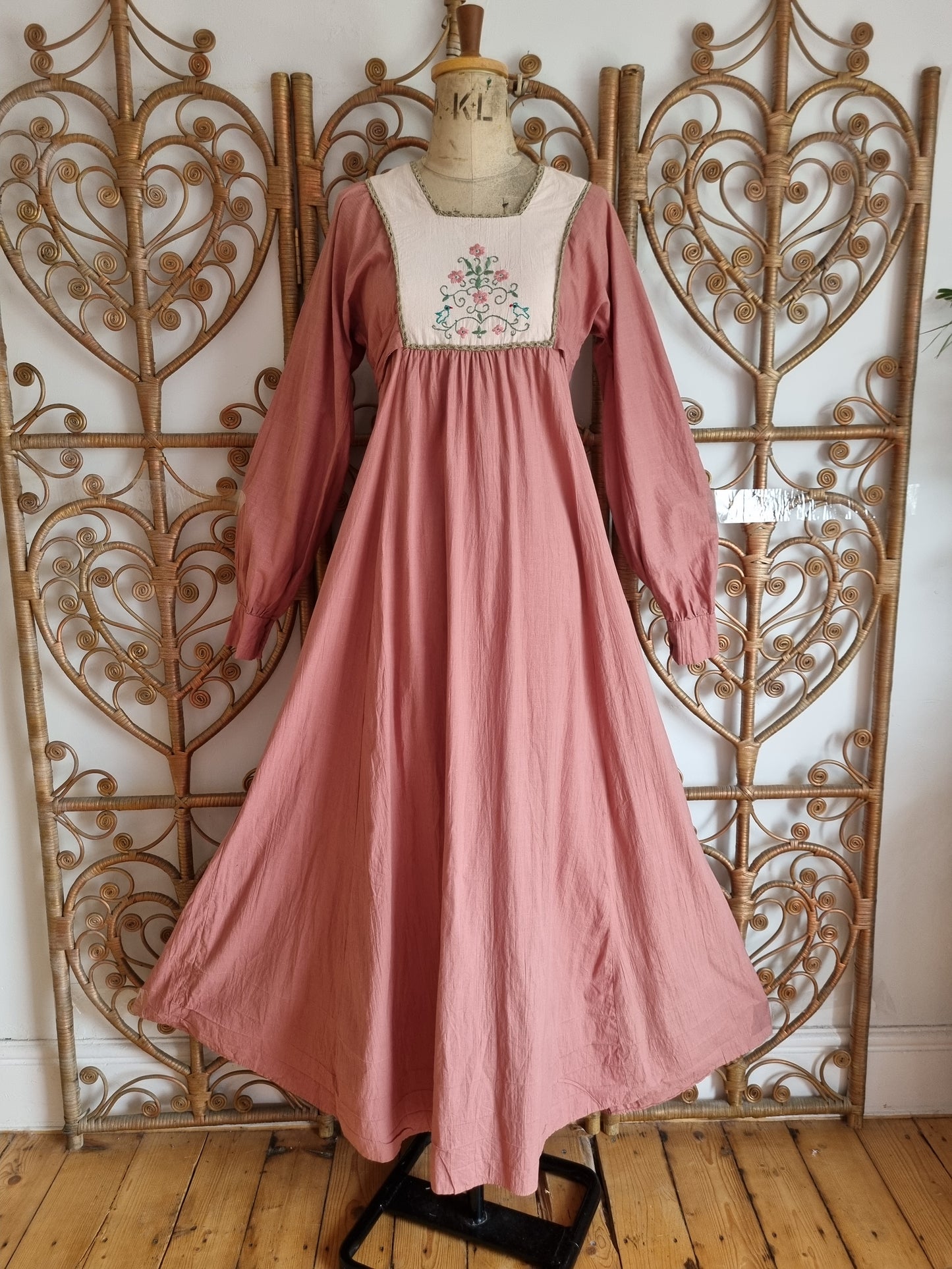 Vintage India Imports of Rhode Island maxi dress S