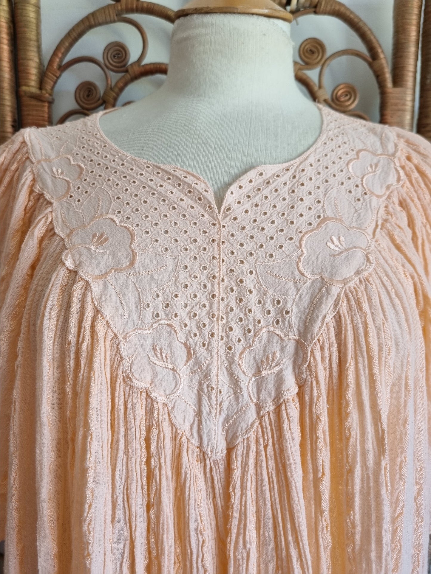 Vintage cheesecloth dress