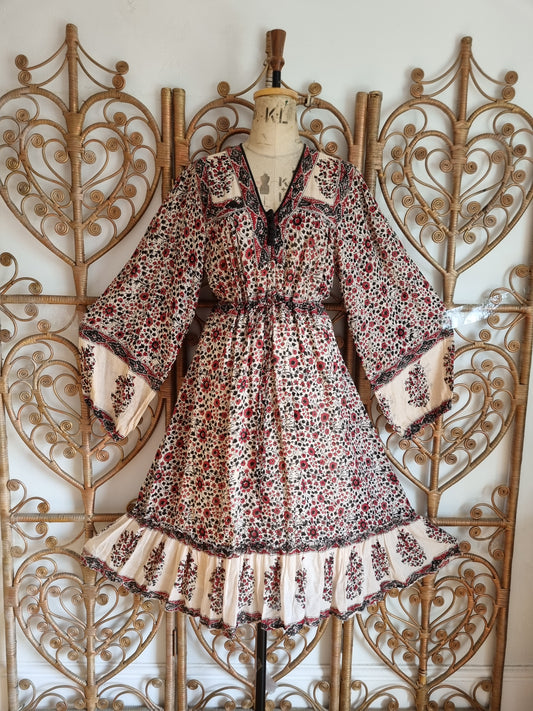 Vintage Indian cotton dress