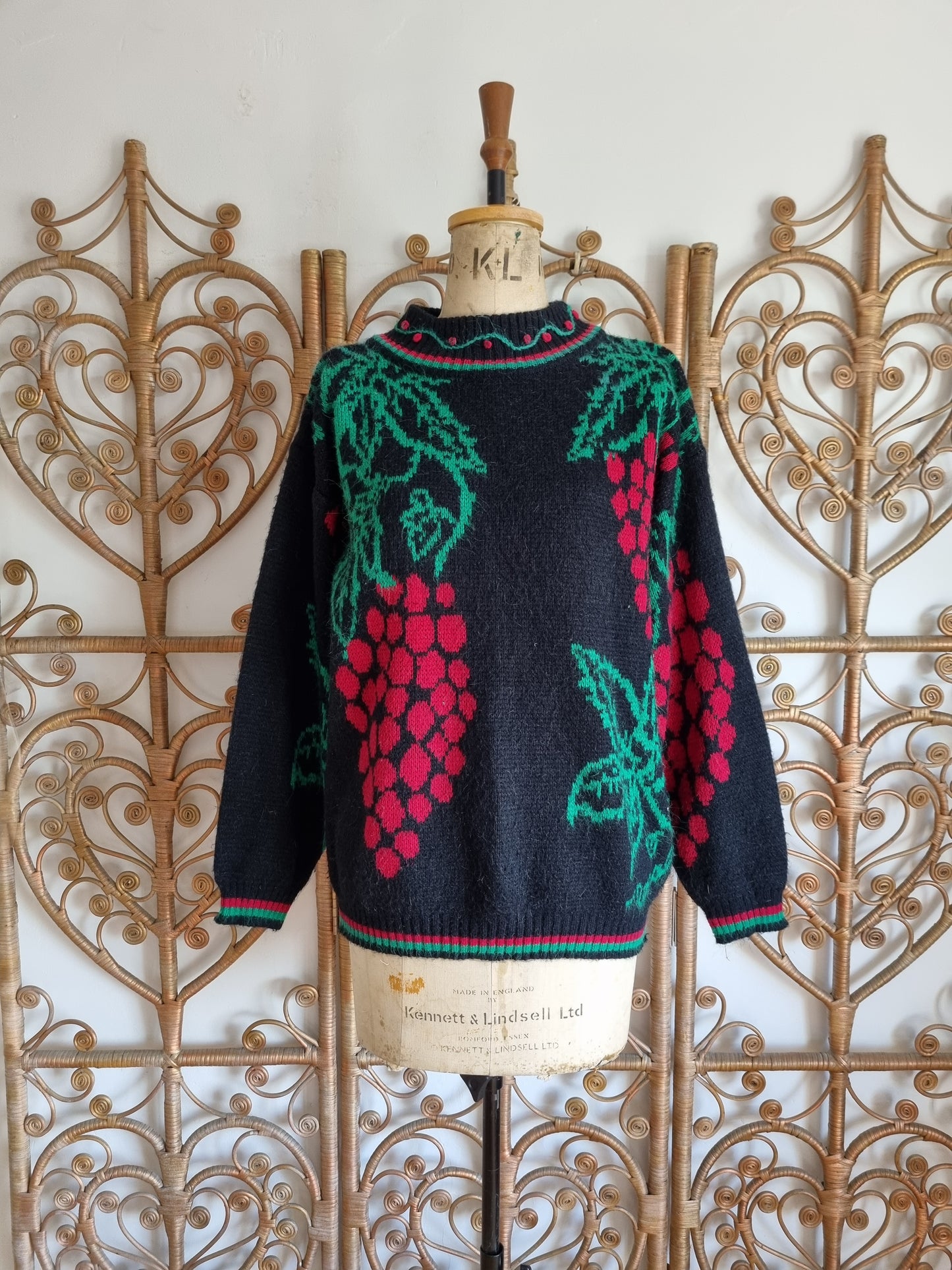 Vintage knitted jumper